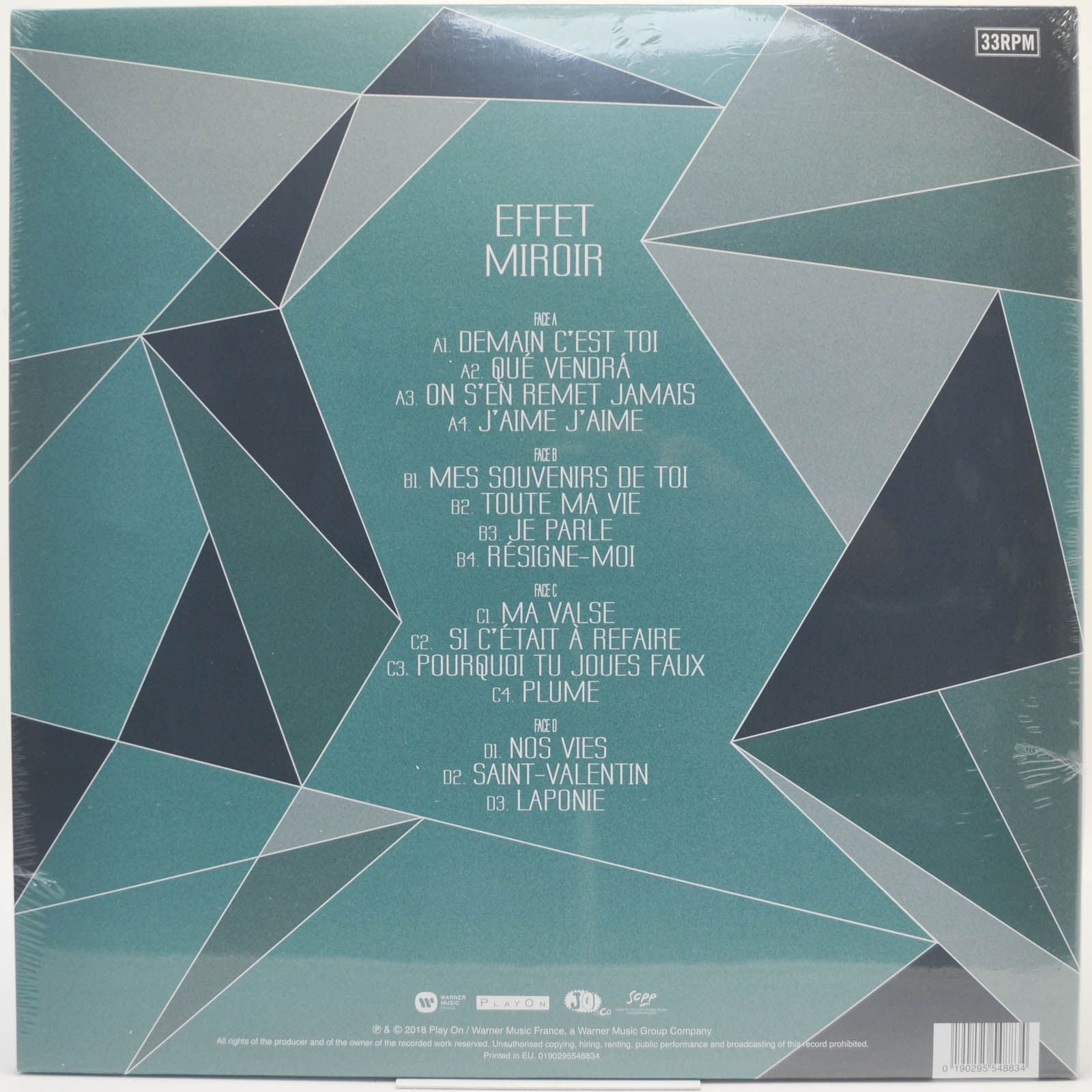 Zaz — Effet Miroir (2LP), 2018