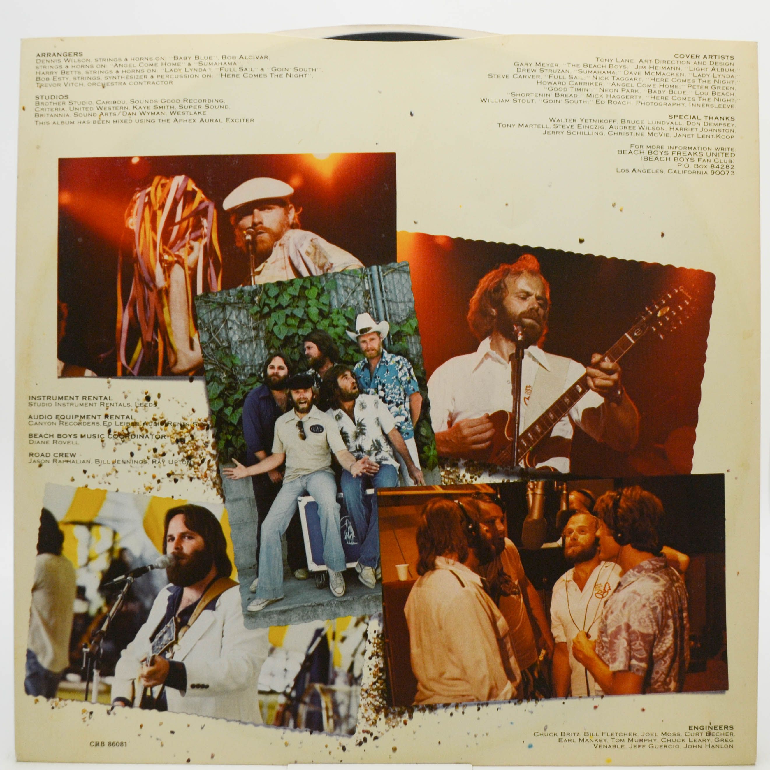 Beach Boys — L.A. (Light Album) (UK), 1979