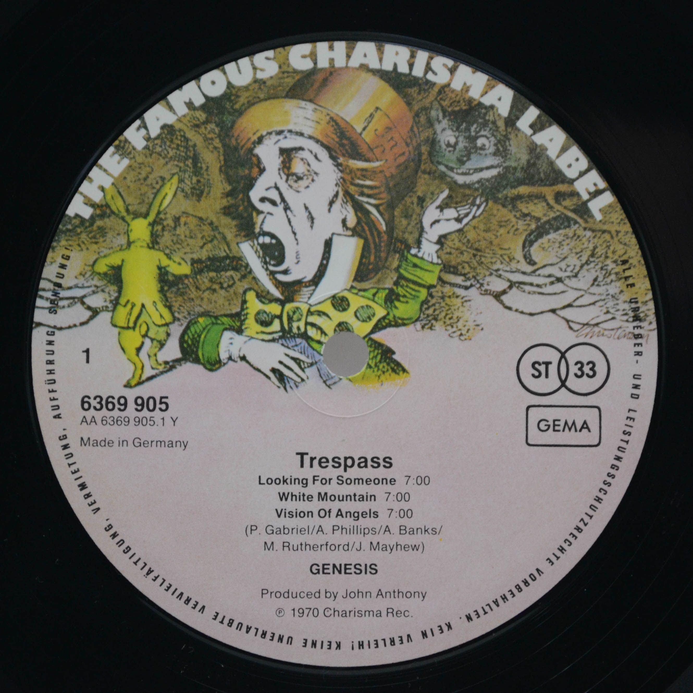 Genesis — Trespass, 1970