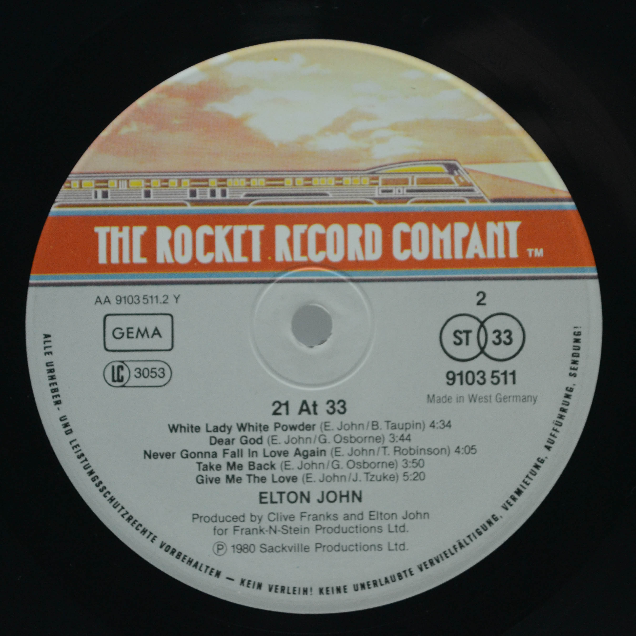 Elton John — 21 At 33, 1980