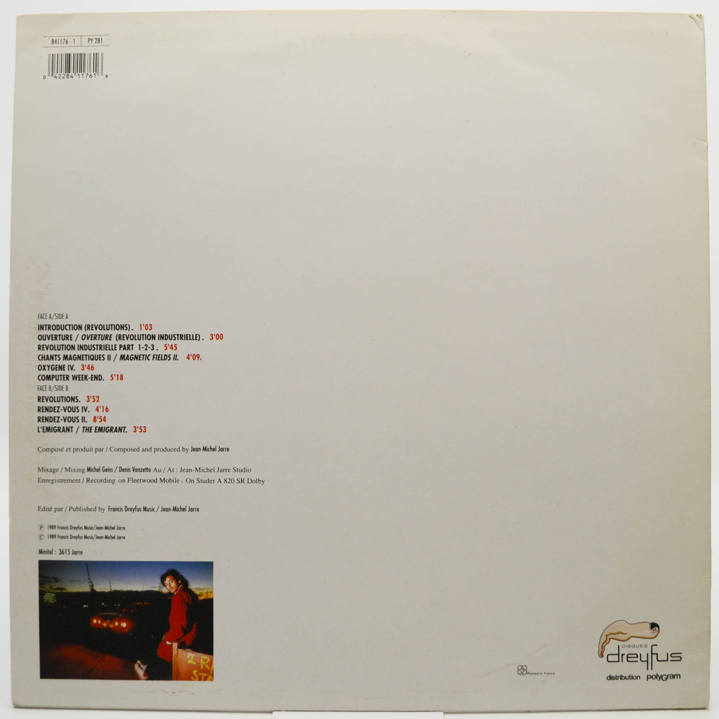 Jarre — Live (1-st, France), 1989