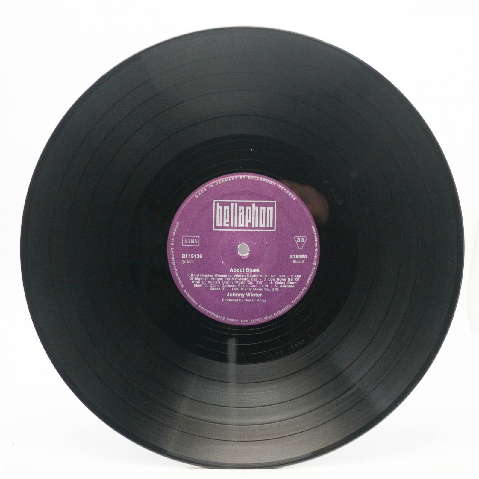 Johnny Winter — About Blues, 1969