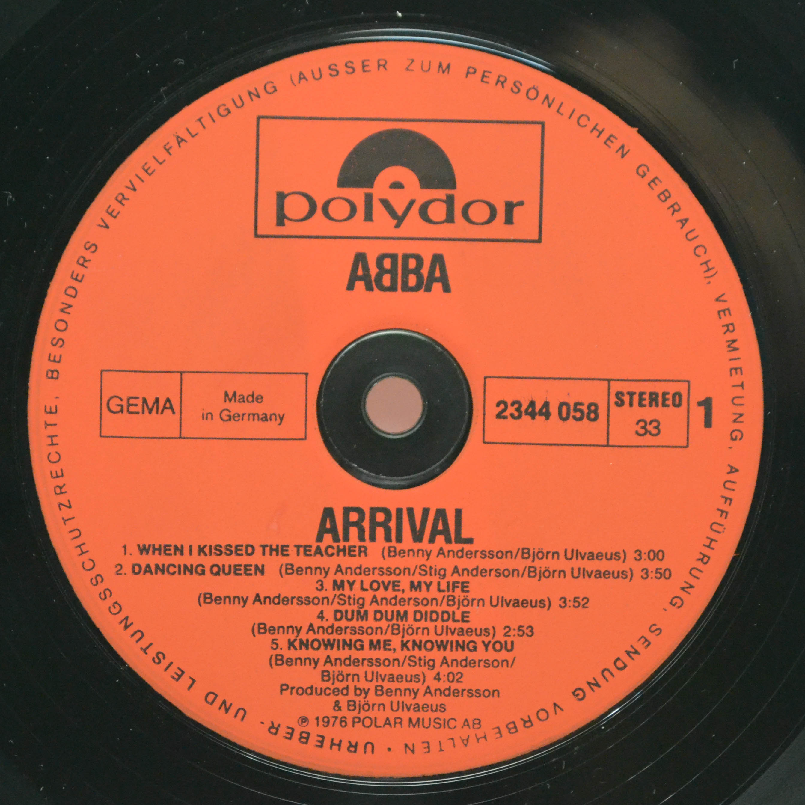 ABBA — Arrival, 1976