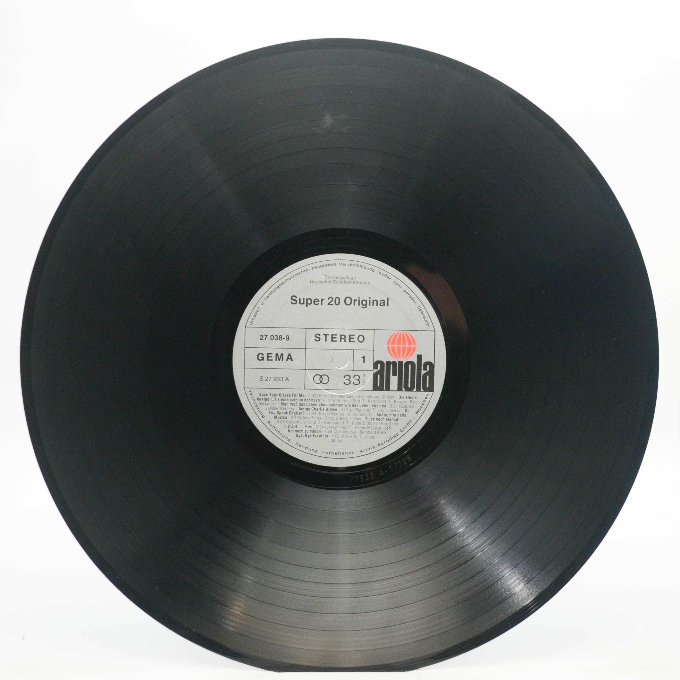 Various — Super 20 Original, 1976