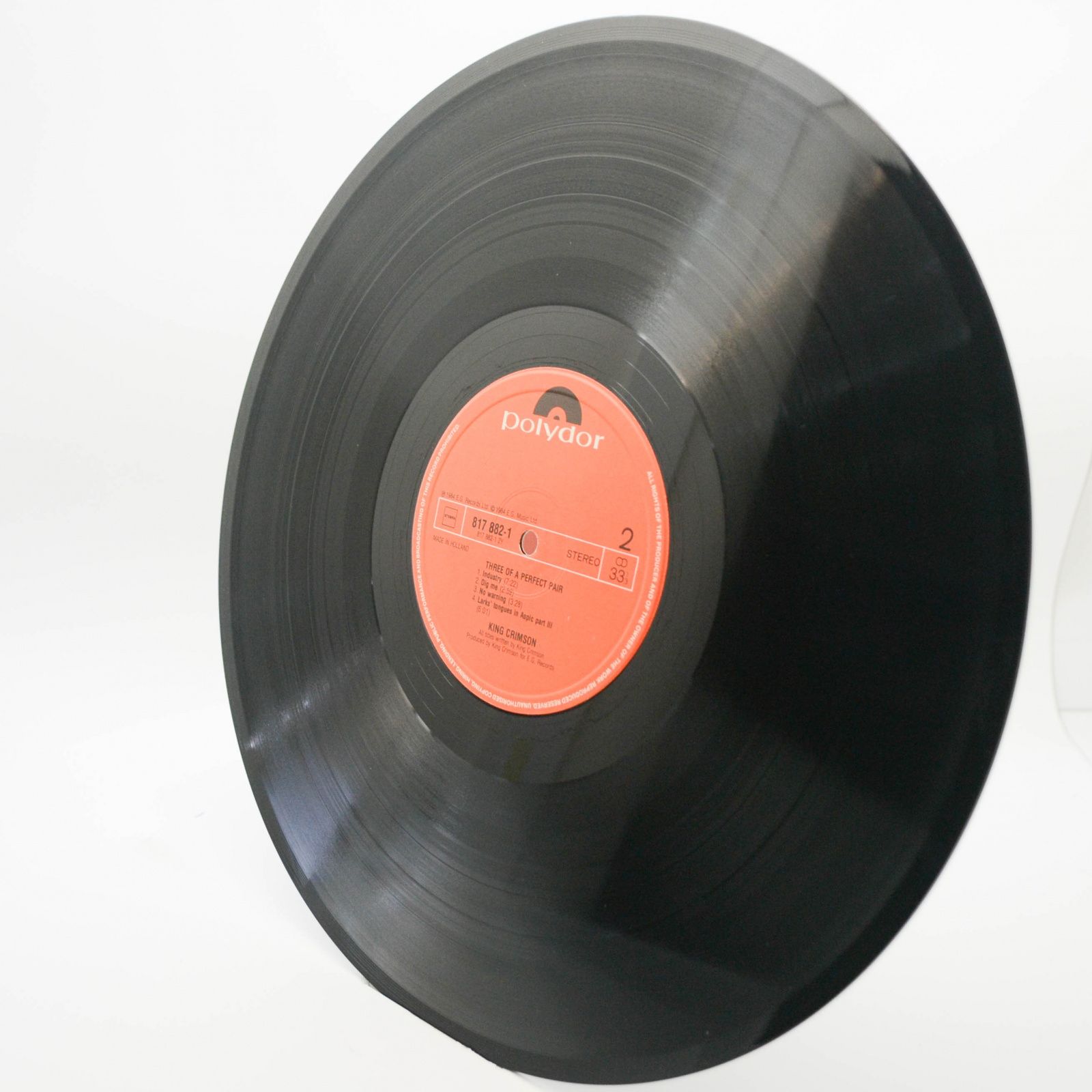 King Crimson — Three Of A Perfect Pair, 1984