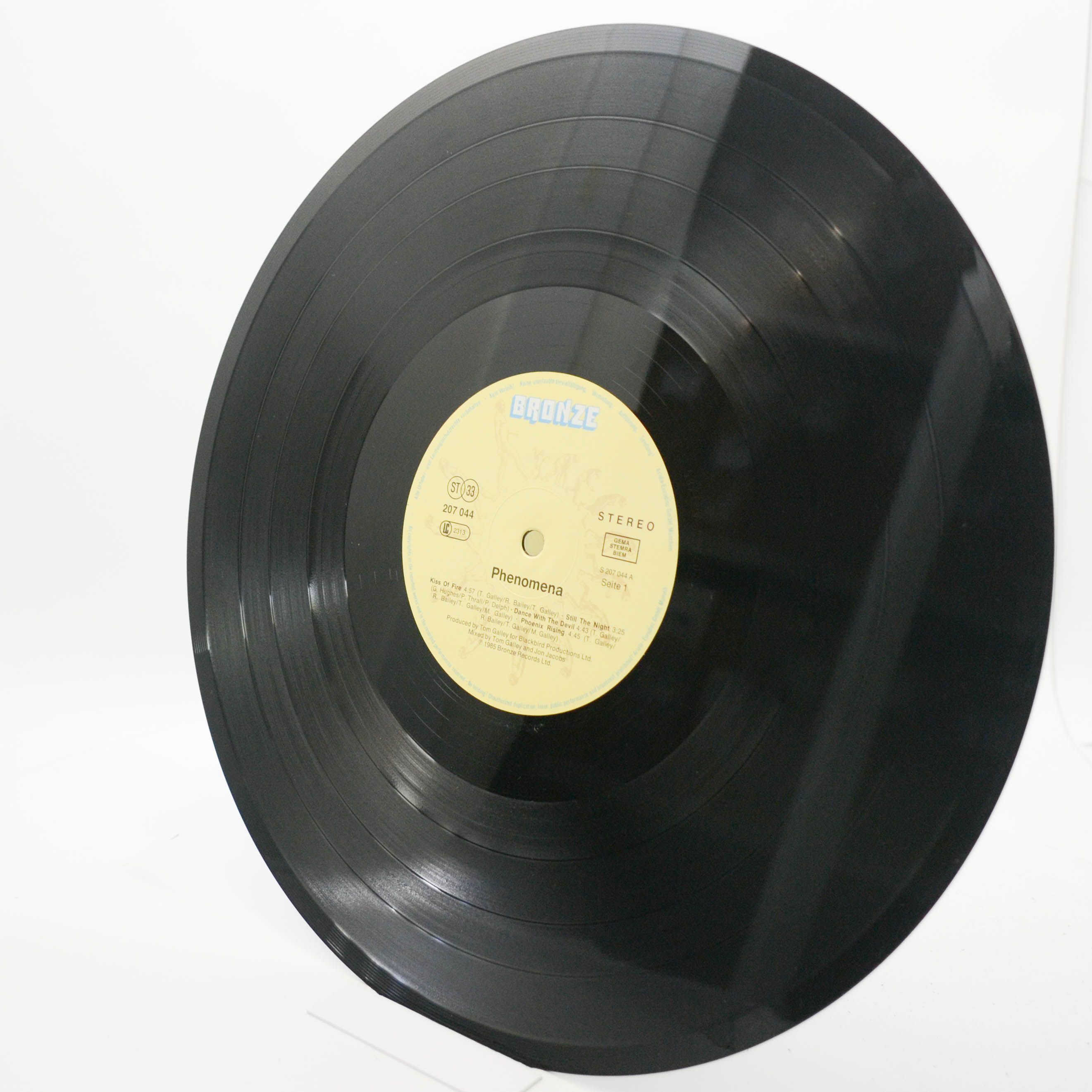 Phenomena — Phenomena (booklet), 1985