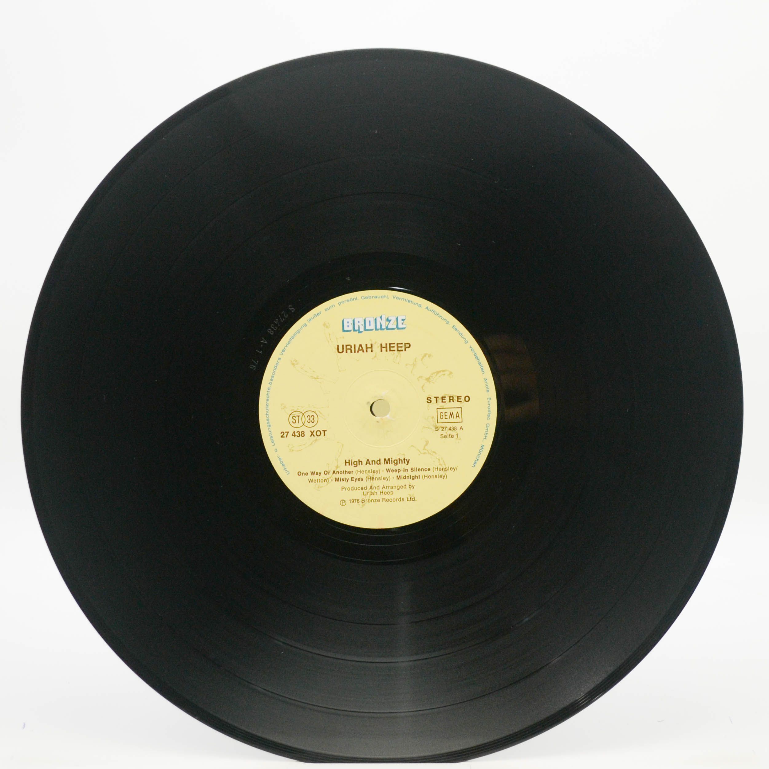 Uriah Heep — High And Mighty, 1976