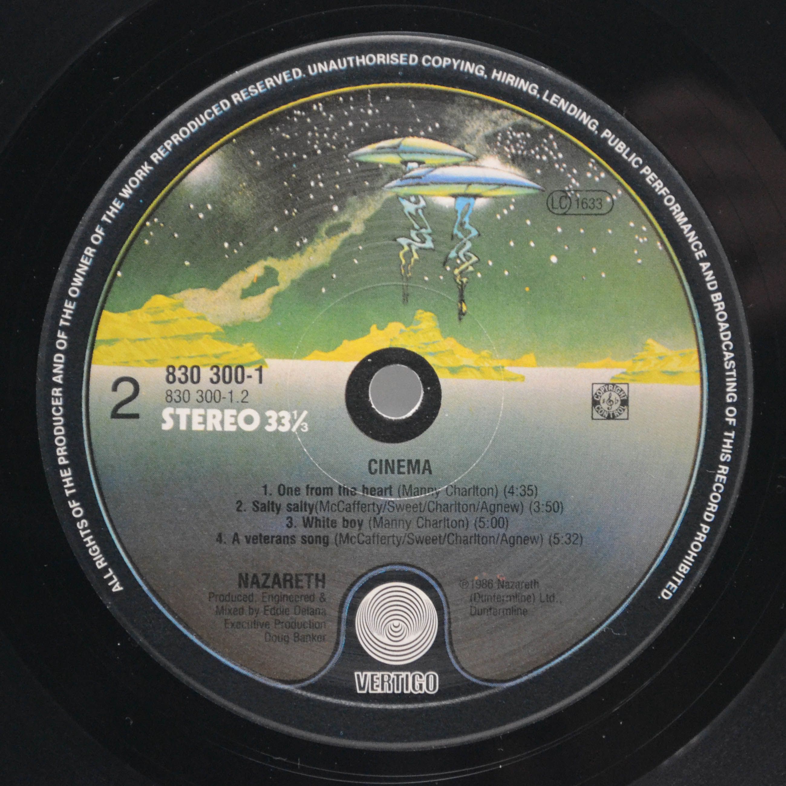 Nazareth — Cinema, 1986