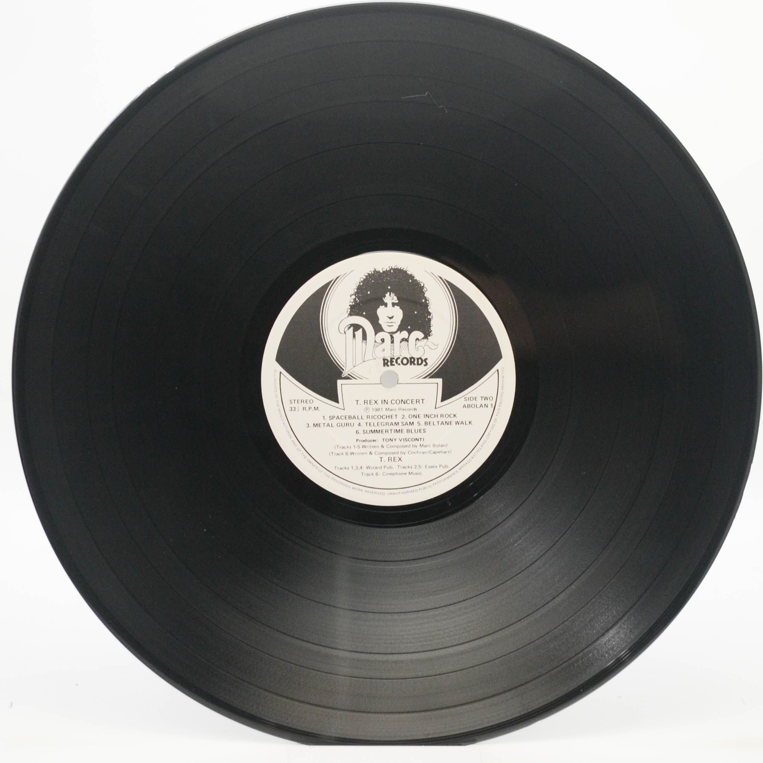 T. Rex — T. Rex In Concert (UK), 1981