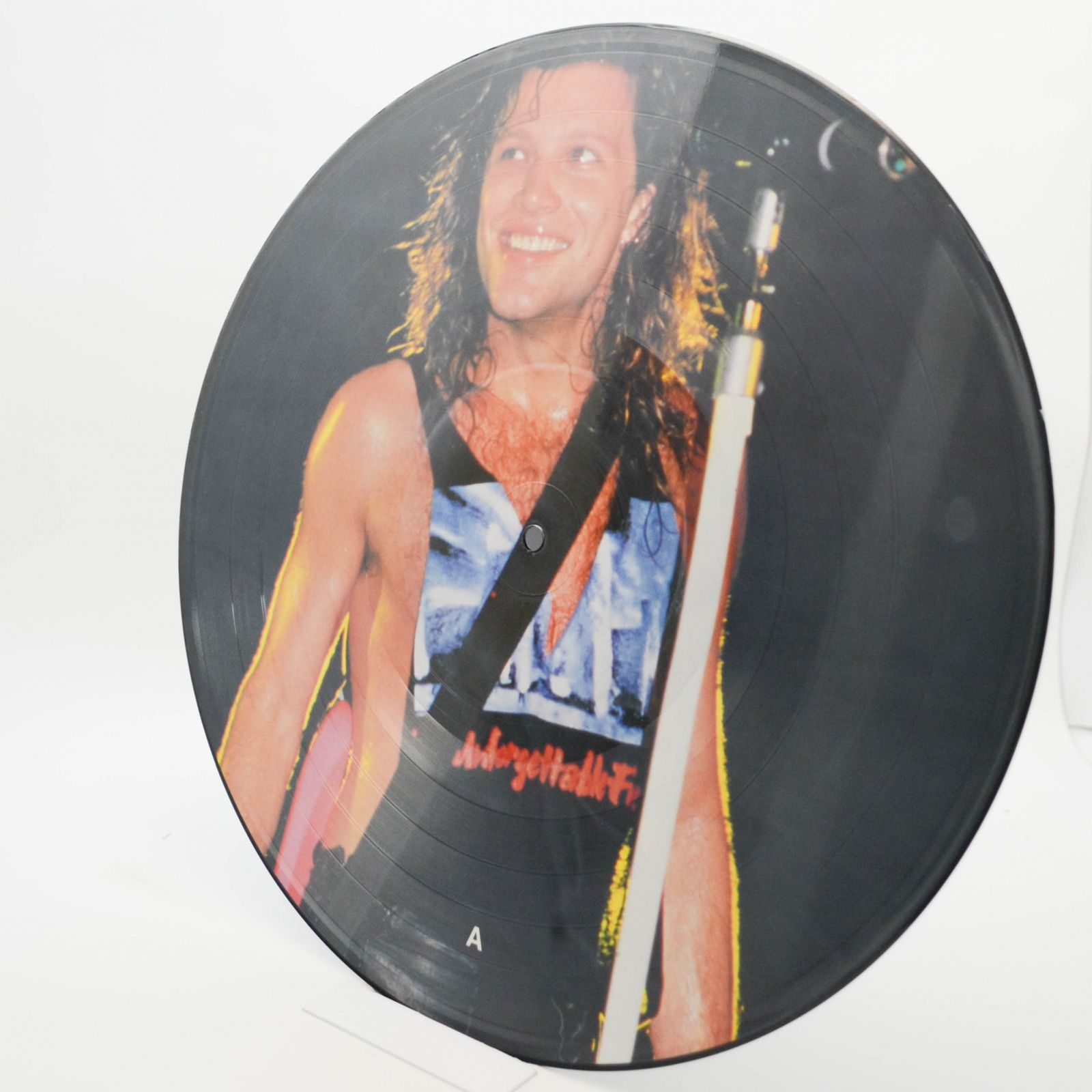 Bon Jovi — Slippery When Wet (UK, poster), 1986