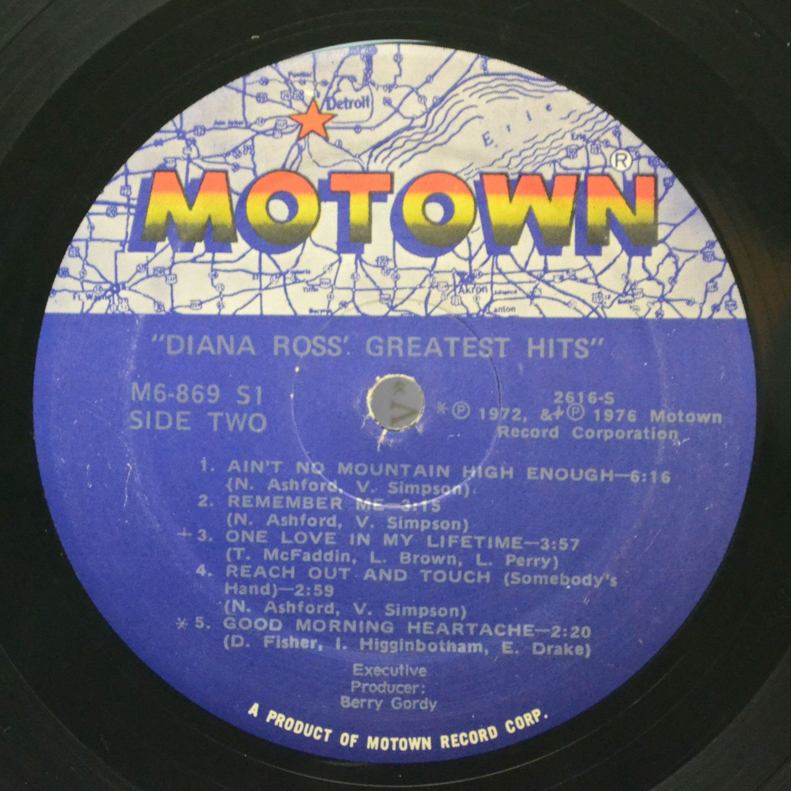 Diana Ross — Diana Ross' Greatest Hits (USA), 1976