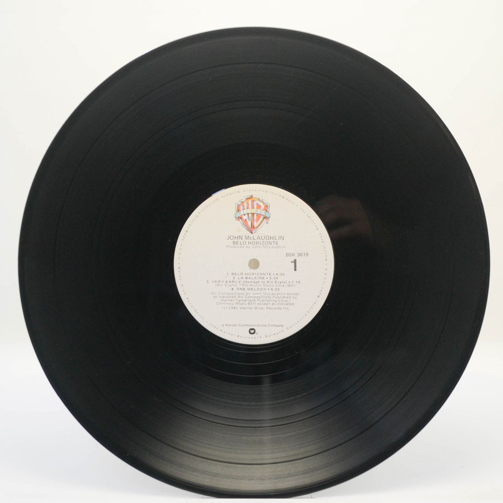 John McLaughlin — Belo Horizonte (USA), 1981