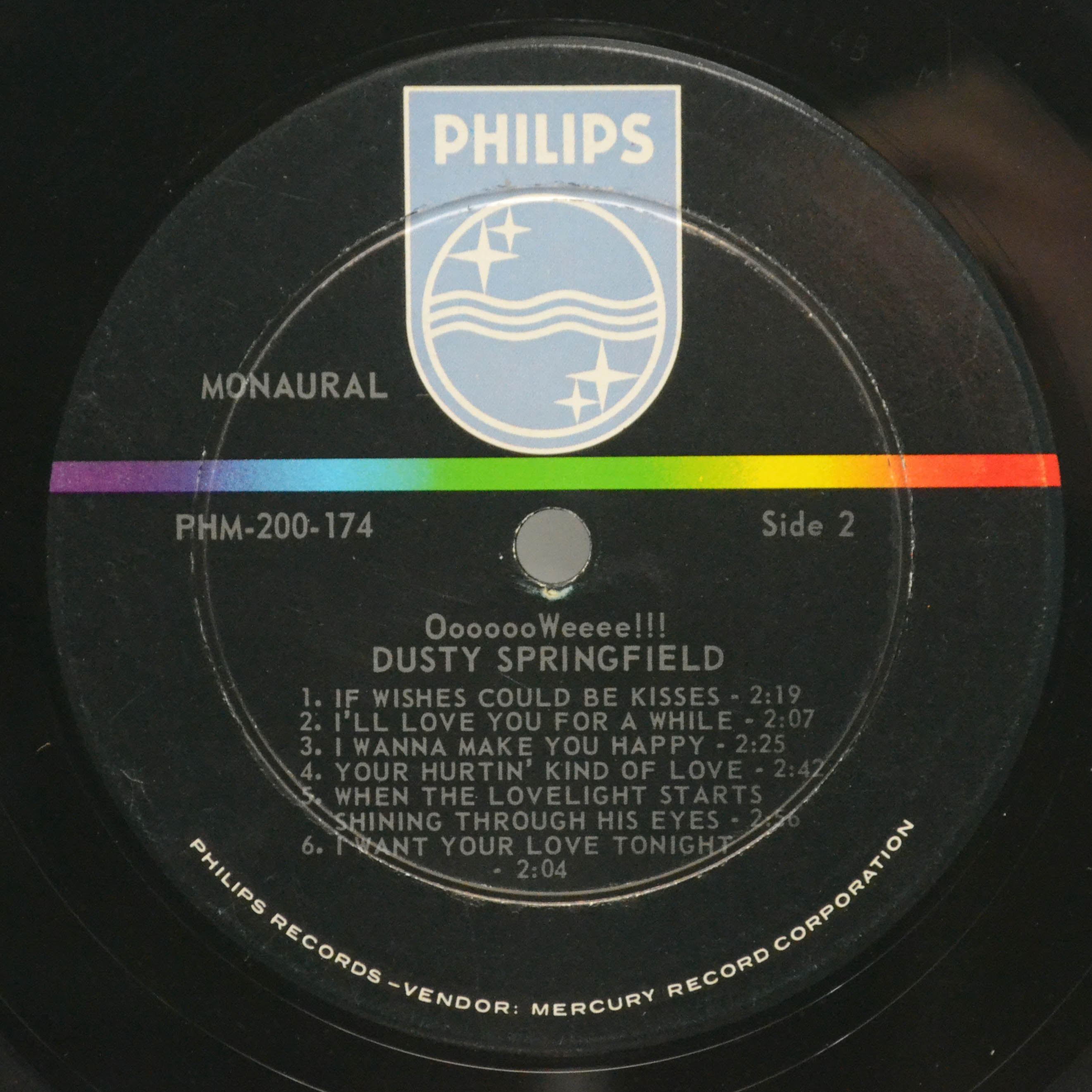 Dusty Springfield — OoooooWeeee!!! (USA), 1965