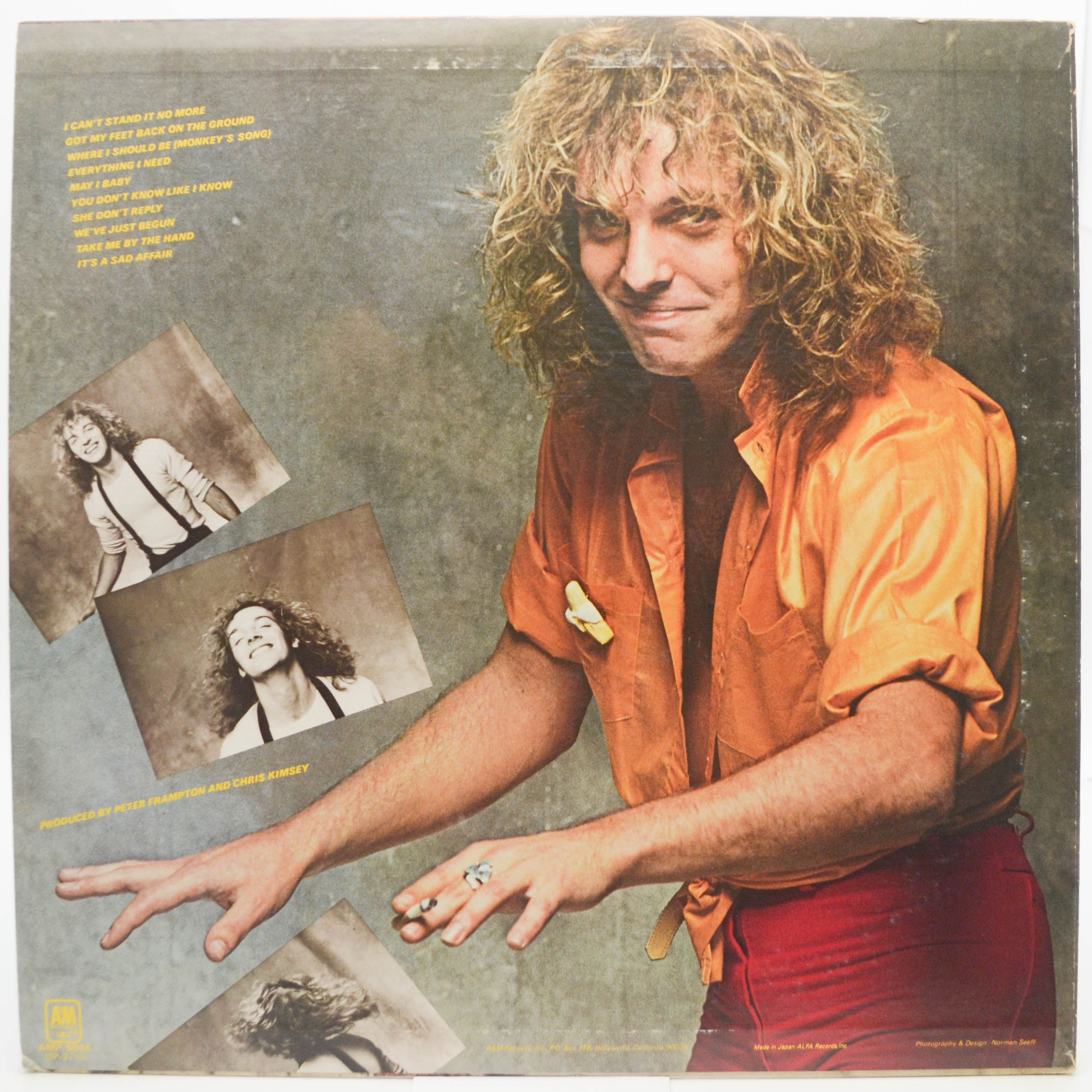 Peter Frampton — Where I Should Be, 1979