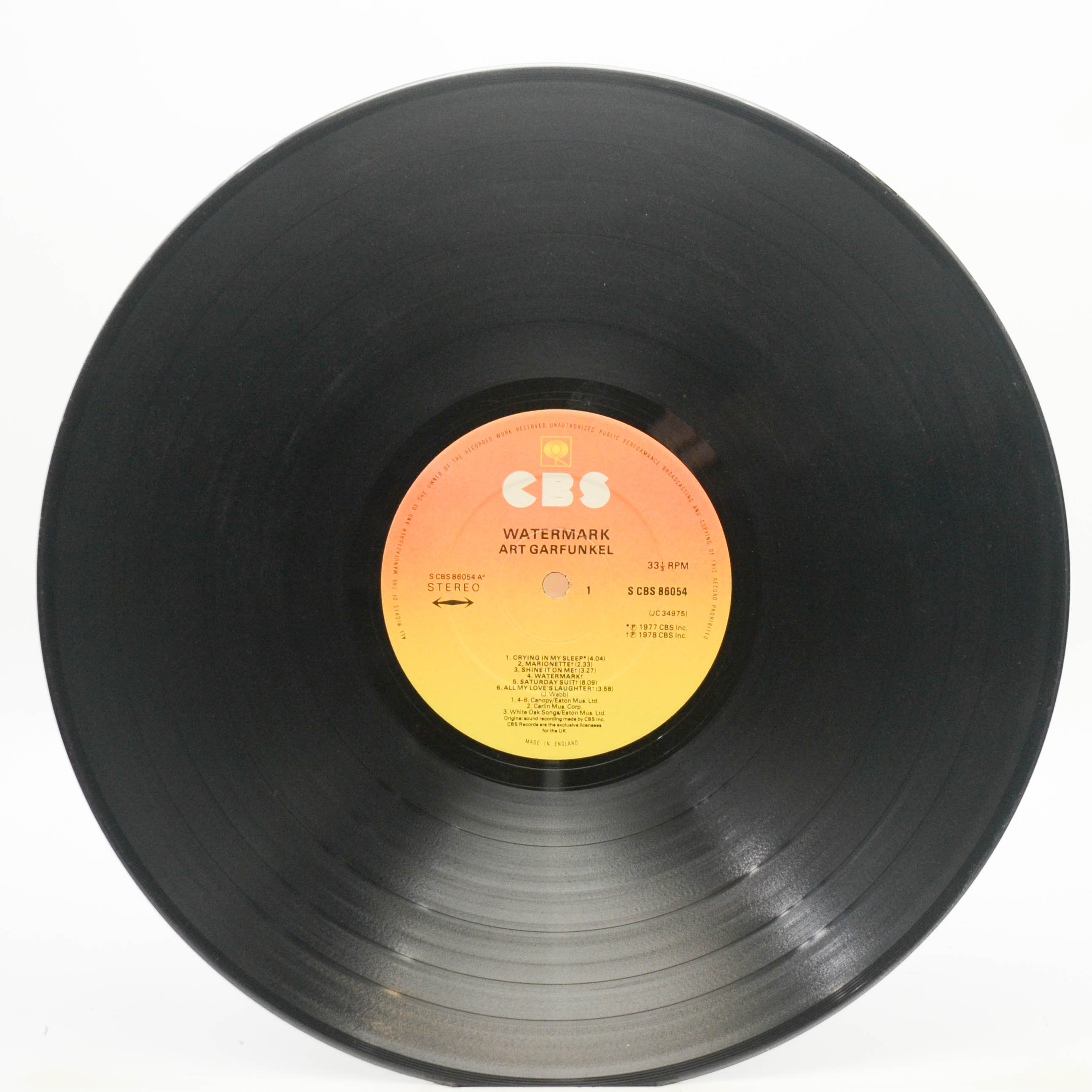 Art Garfunkel — Watermark, 1978