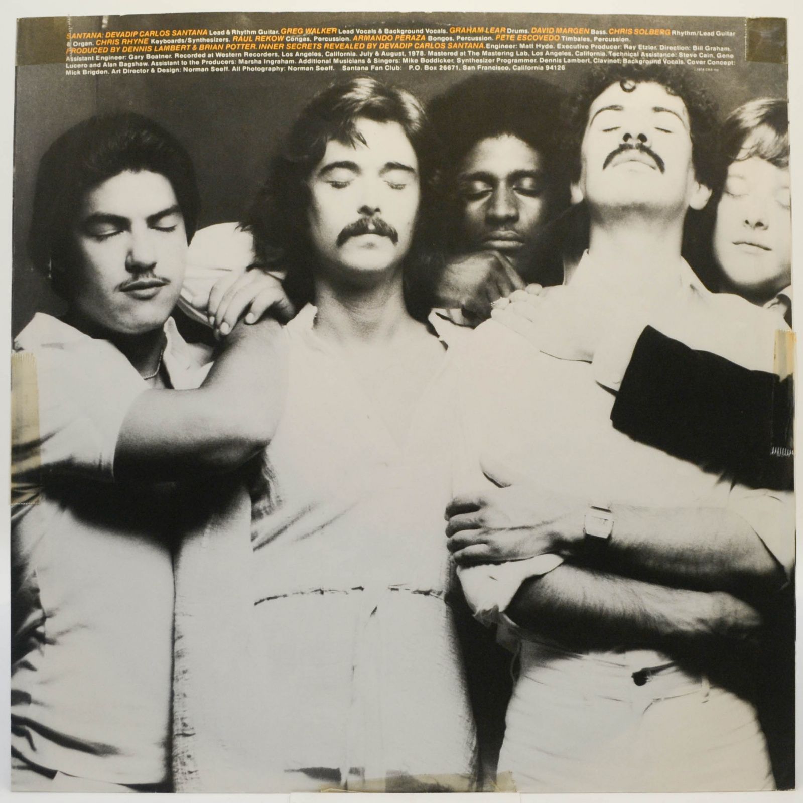 Santana — Inner Secrets, 1978