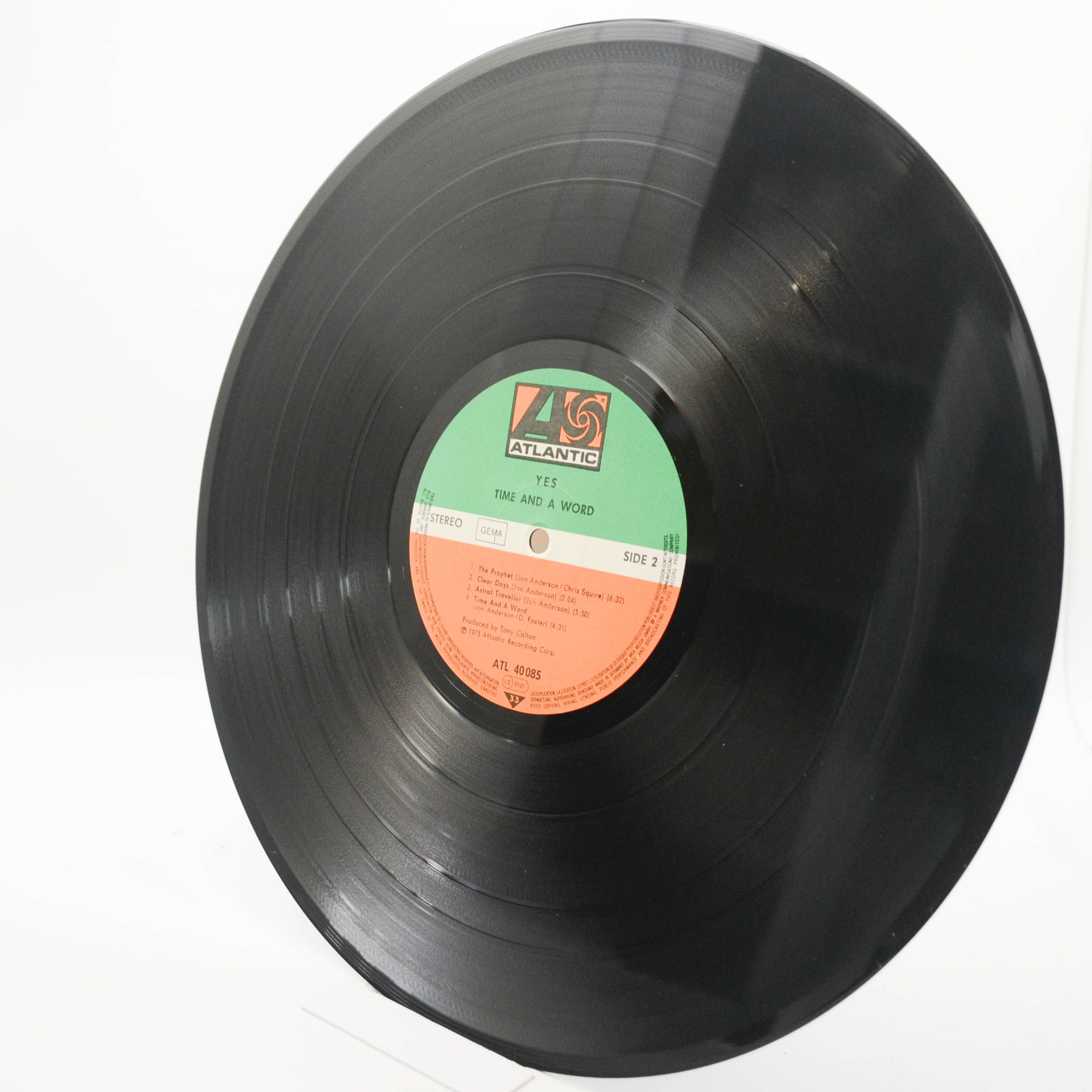 Yes — Time And A Word, 1970