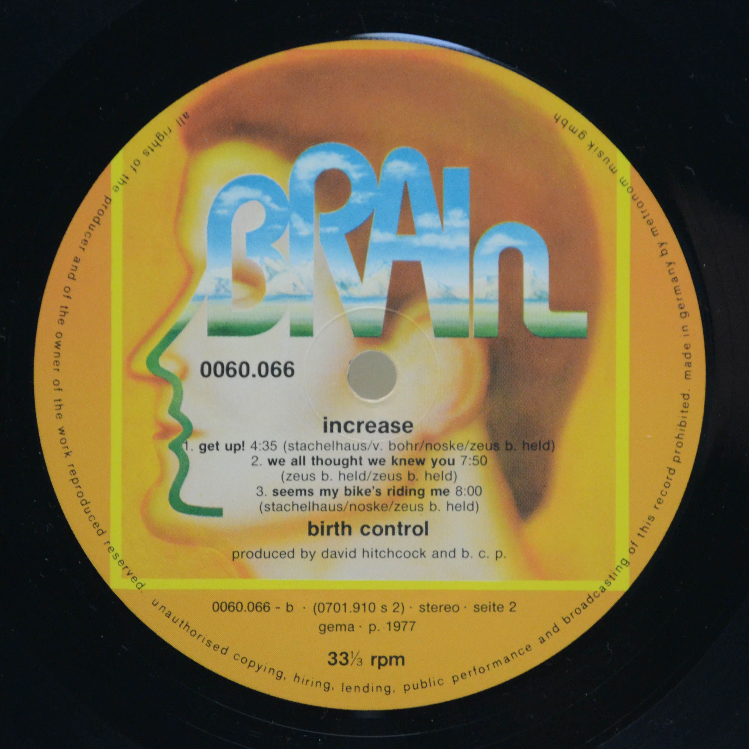 Birth Control — Increase, 1977