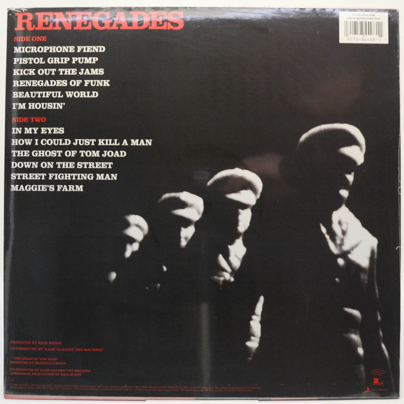 Rage Against The Machine — Renegades, 2000