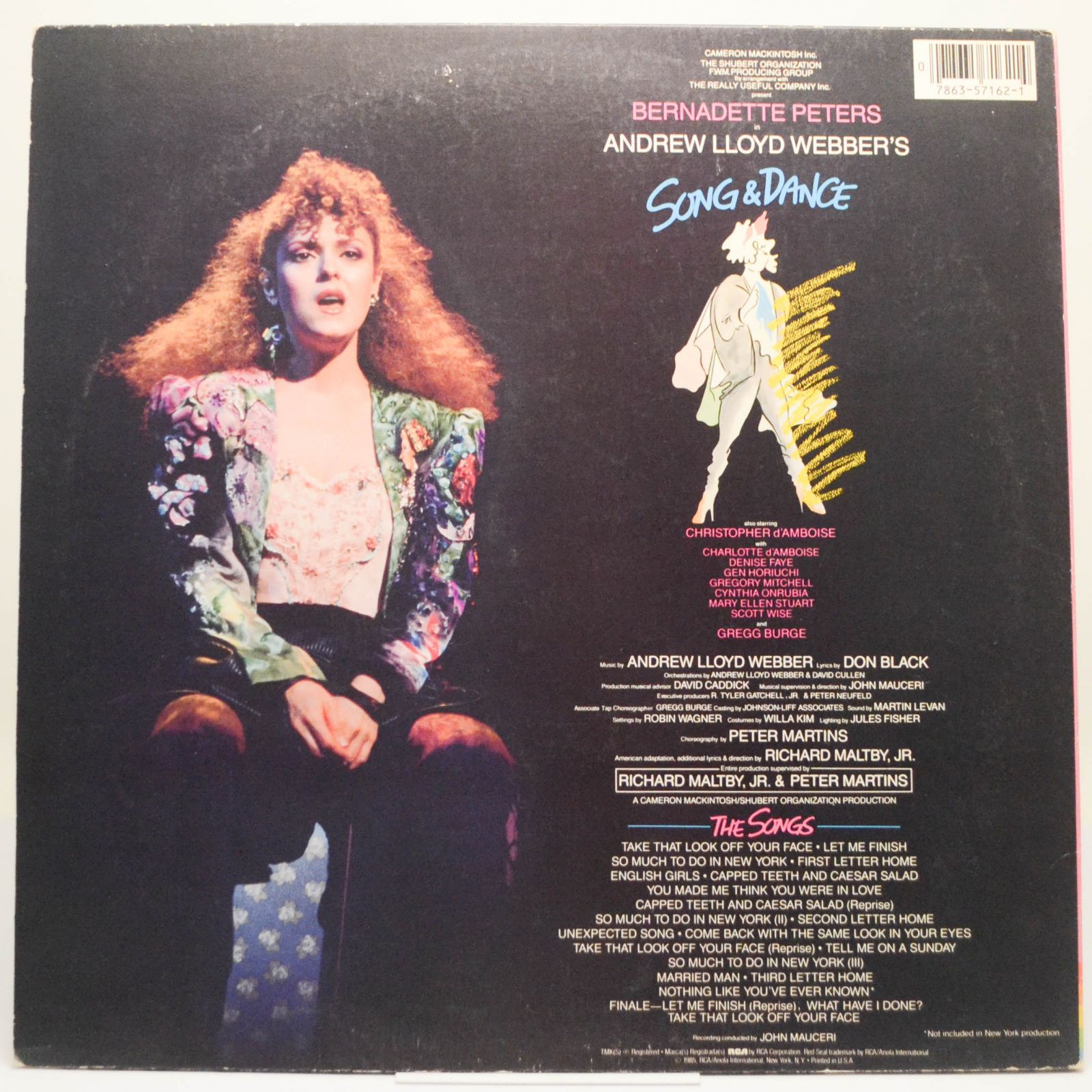 Bernadette Peters — Song & Dance, 1985