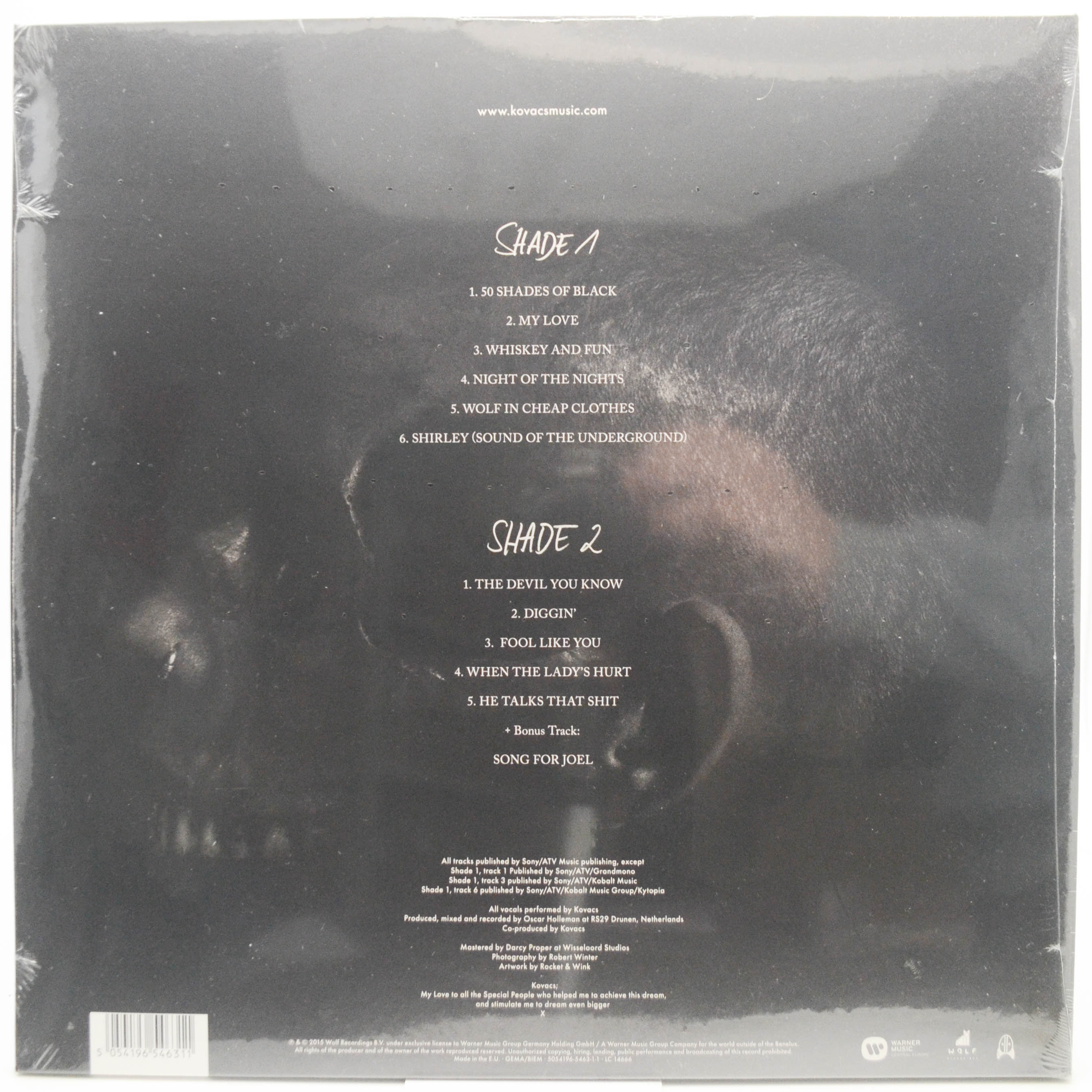 Kovacs — Shades Of Black, 2015