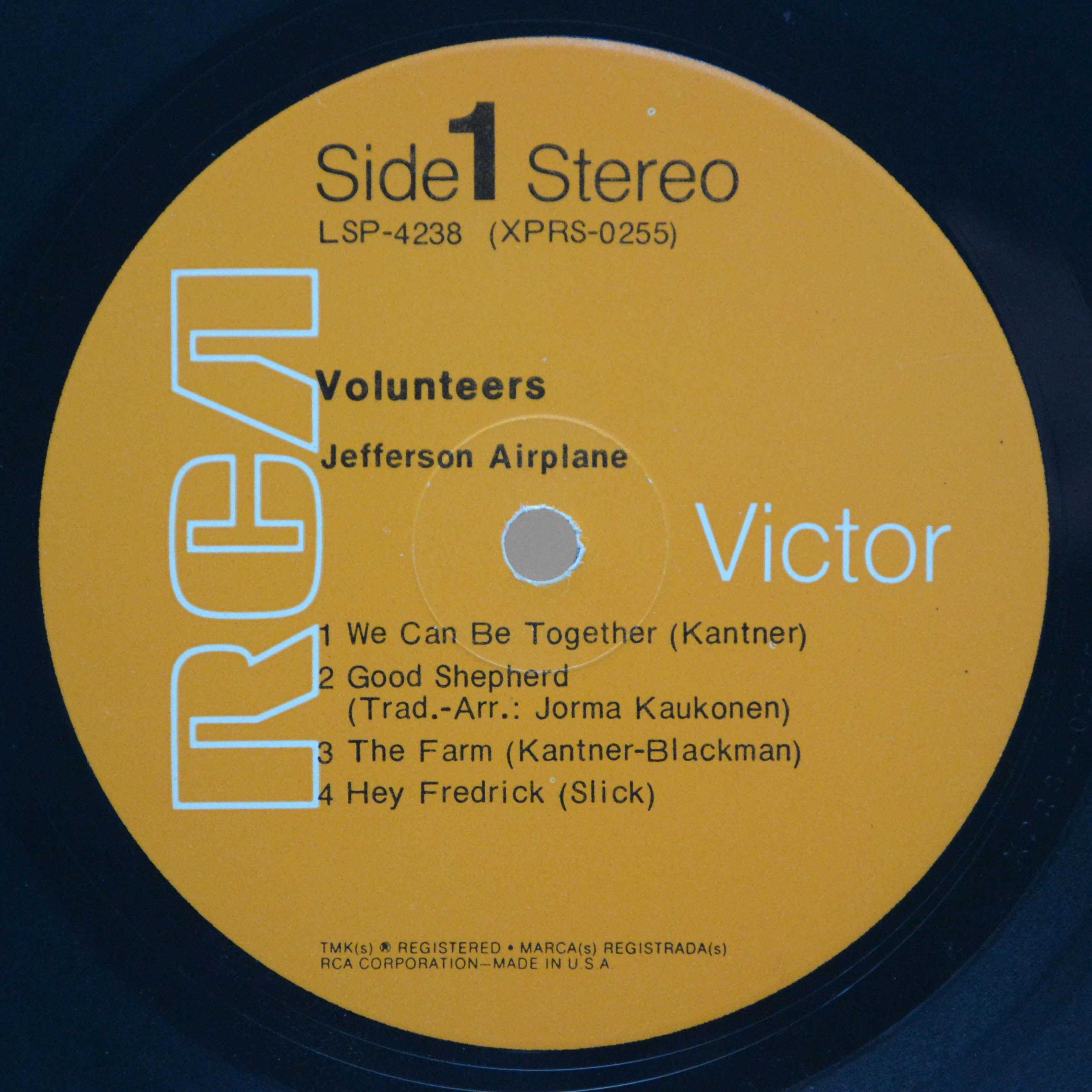 Jefferson Airplane — Volunteers (1-st, USA), 1969