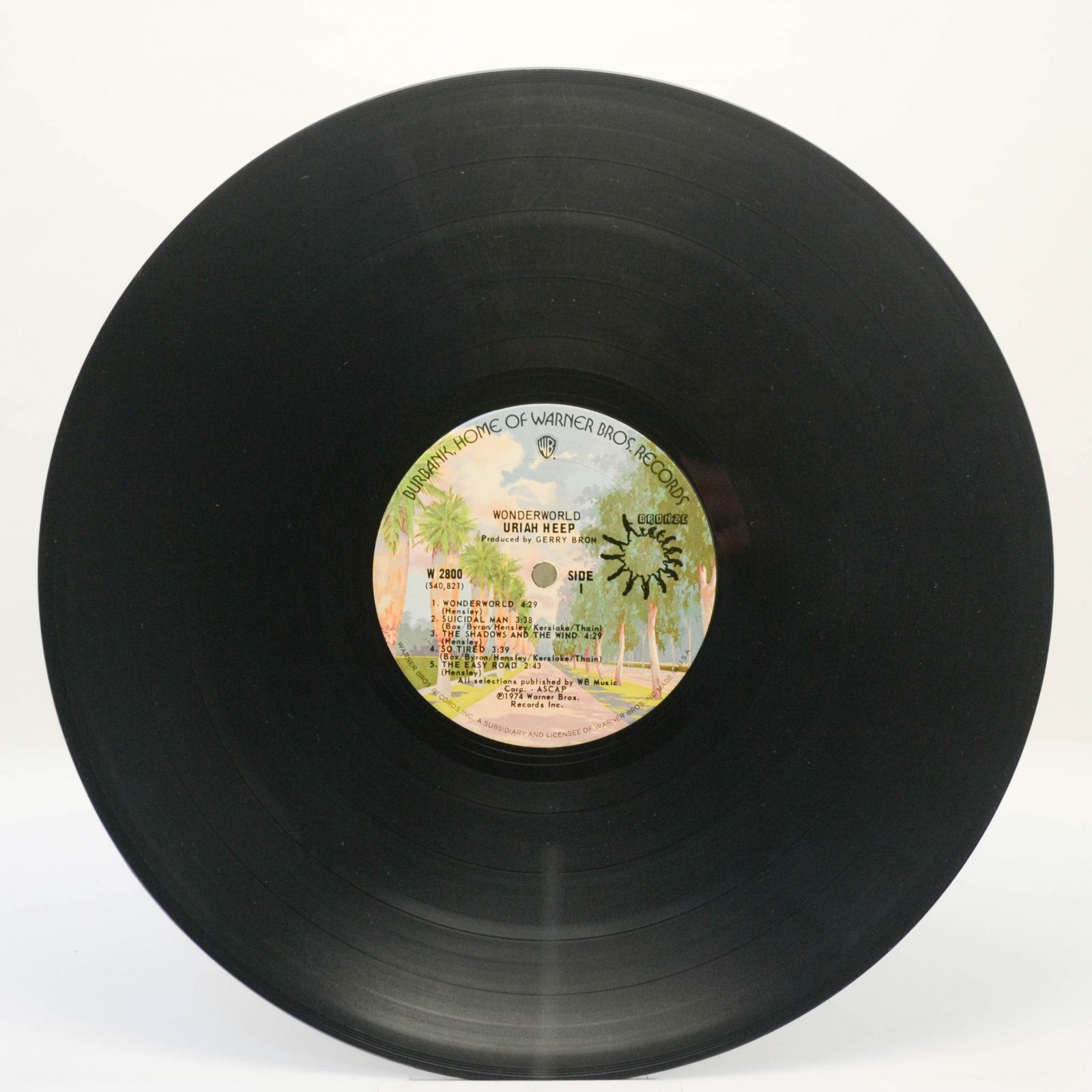 Uriah Heep — Wonderworld (USA), 1974
