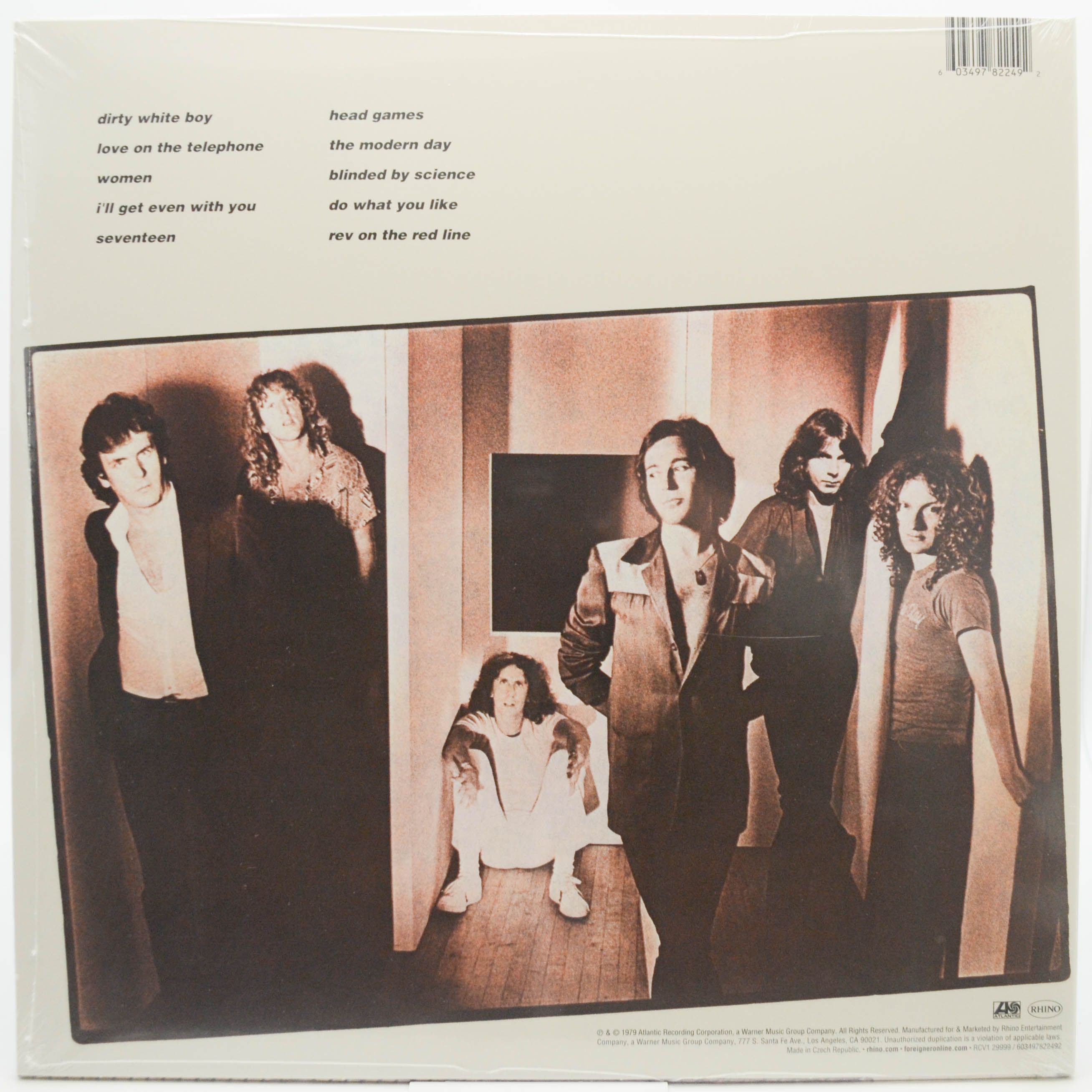 Foreigner — Head Games (USA), 1979