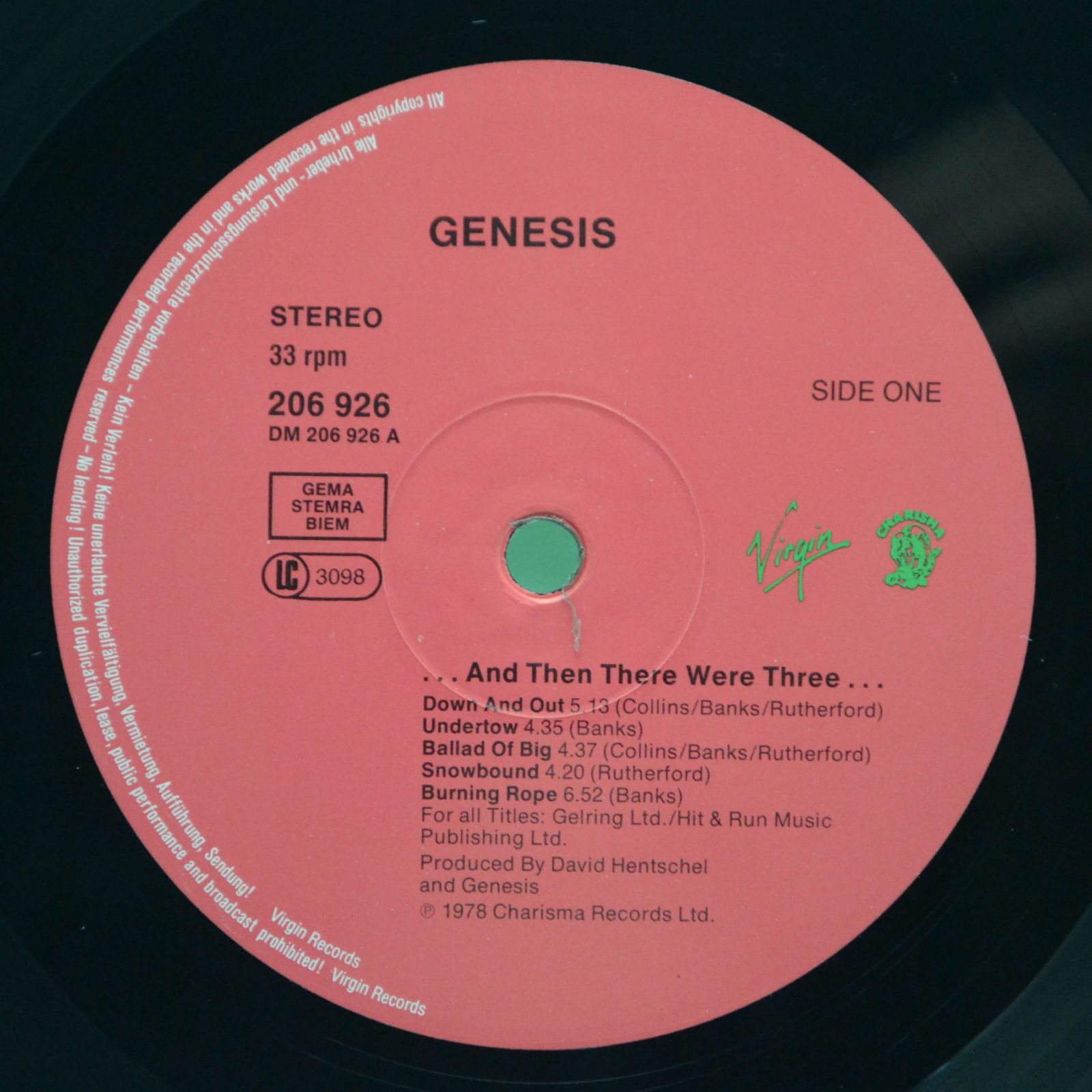 Genesis — ... And Then There Were Three..., 1978