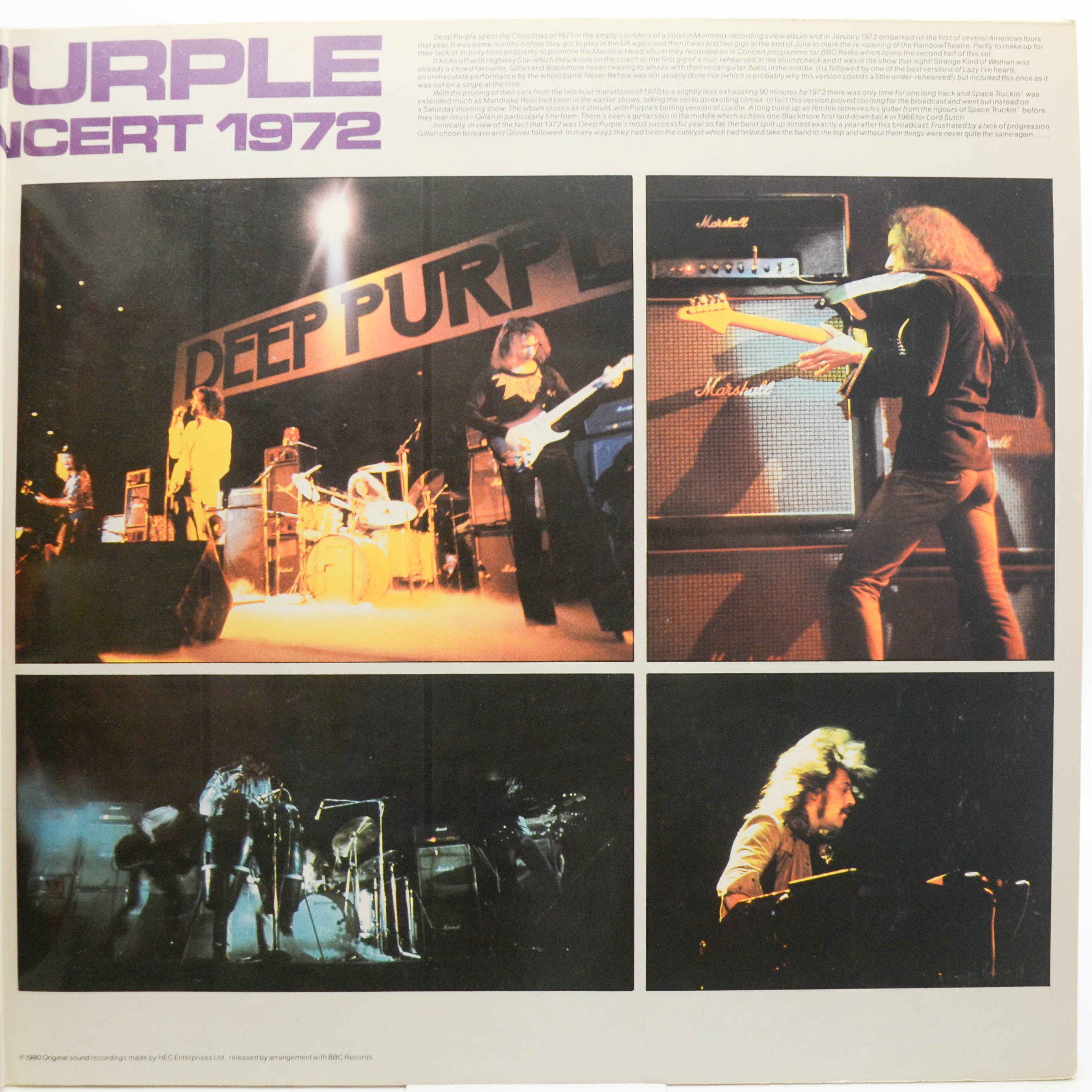 Deep Purple — In Concert, 1980