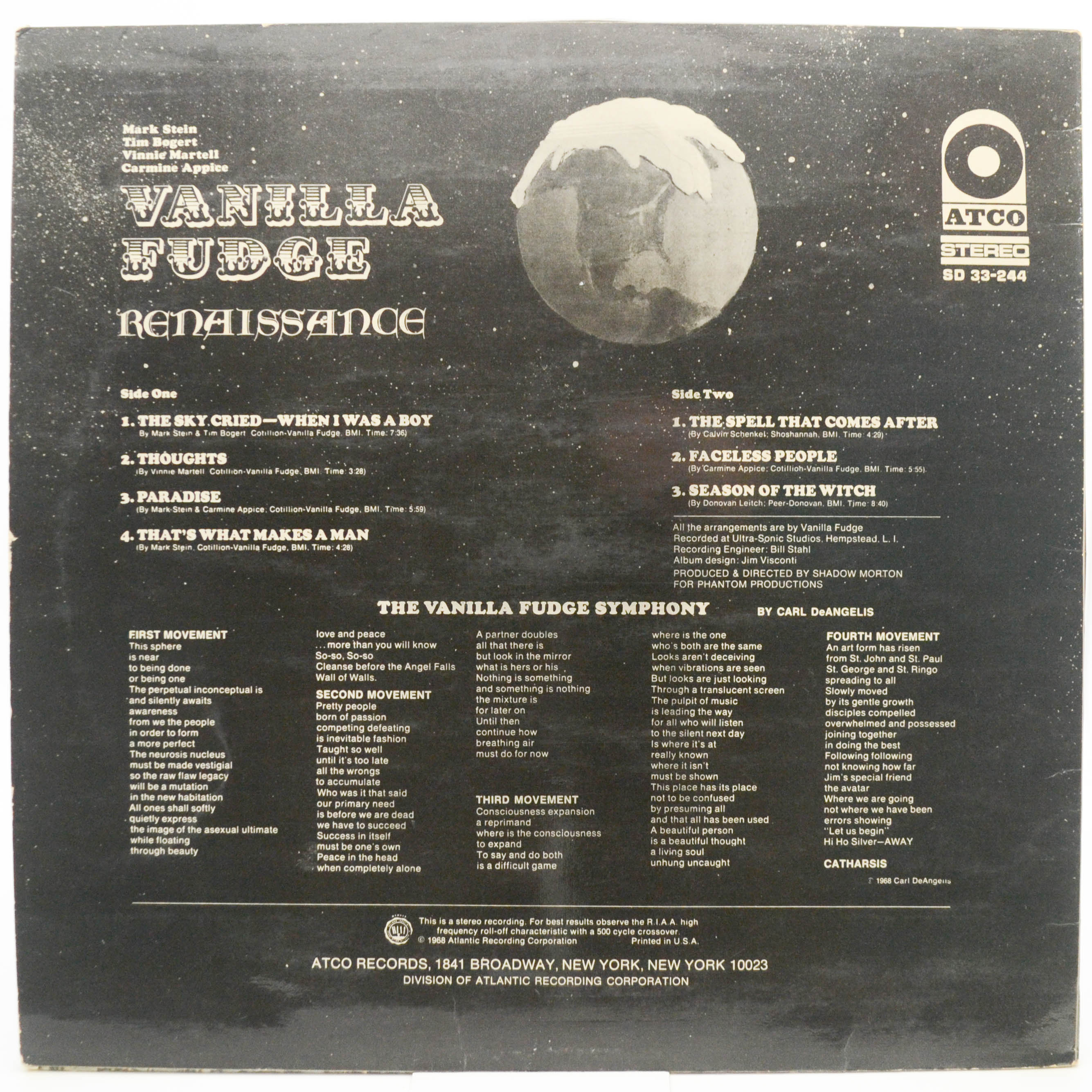 Vanilla Fudge — Renaissance, 1968