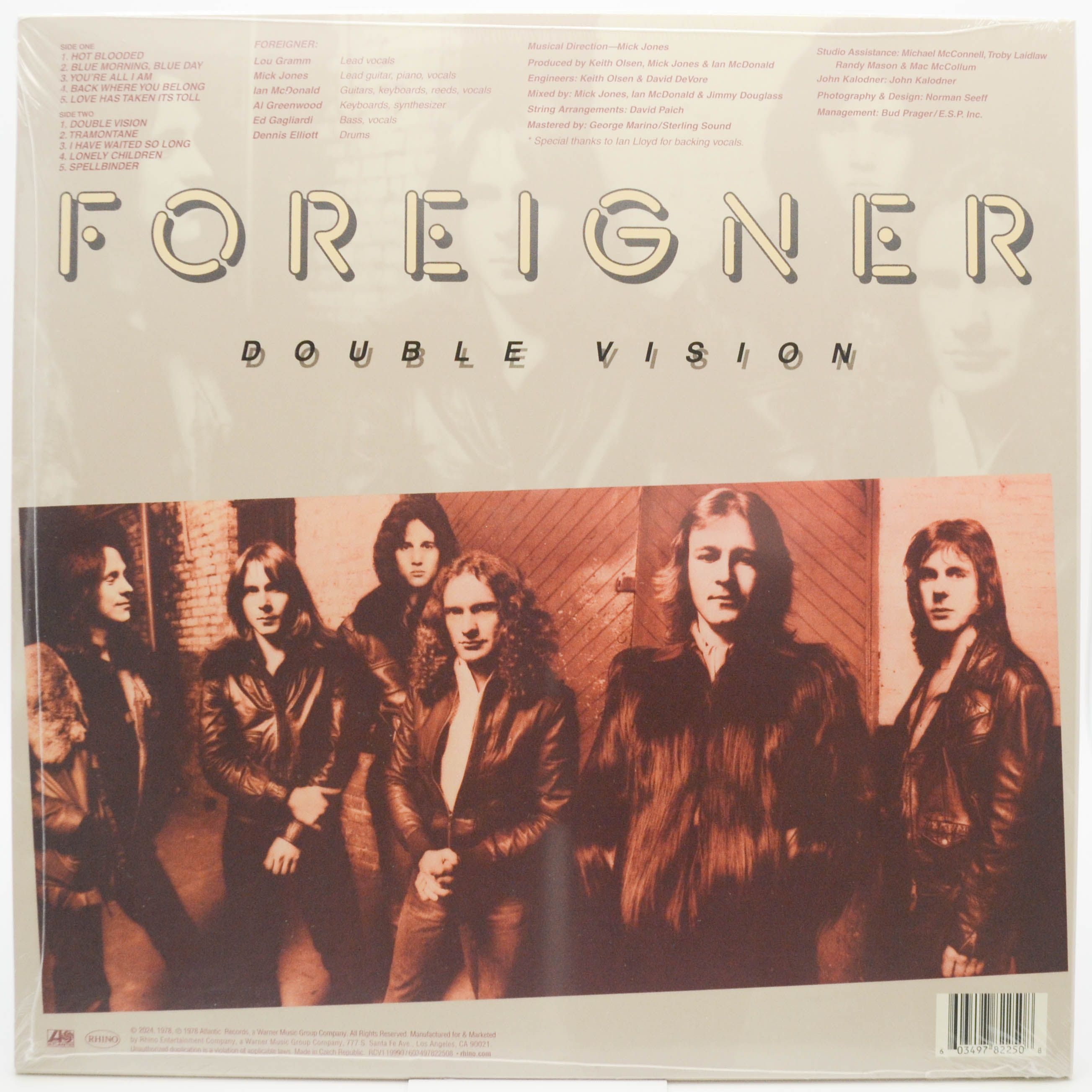 Foreigner — Double Vision, 1978