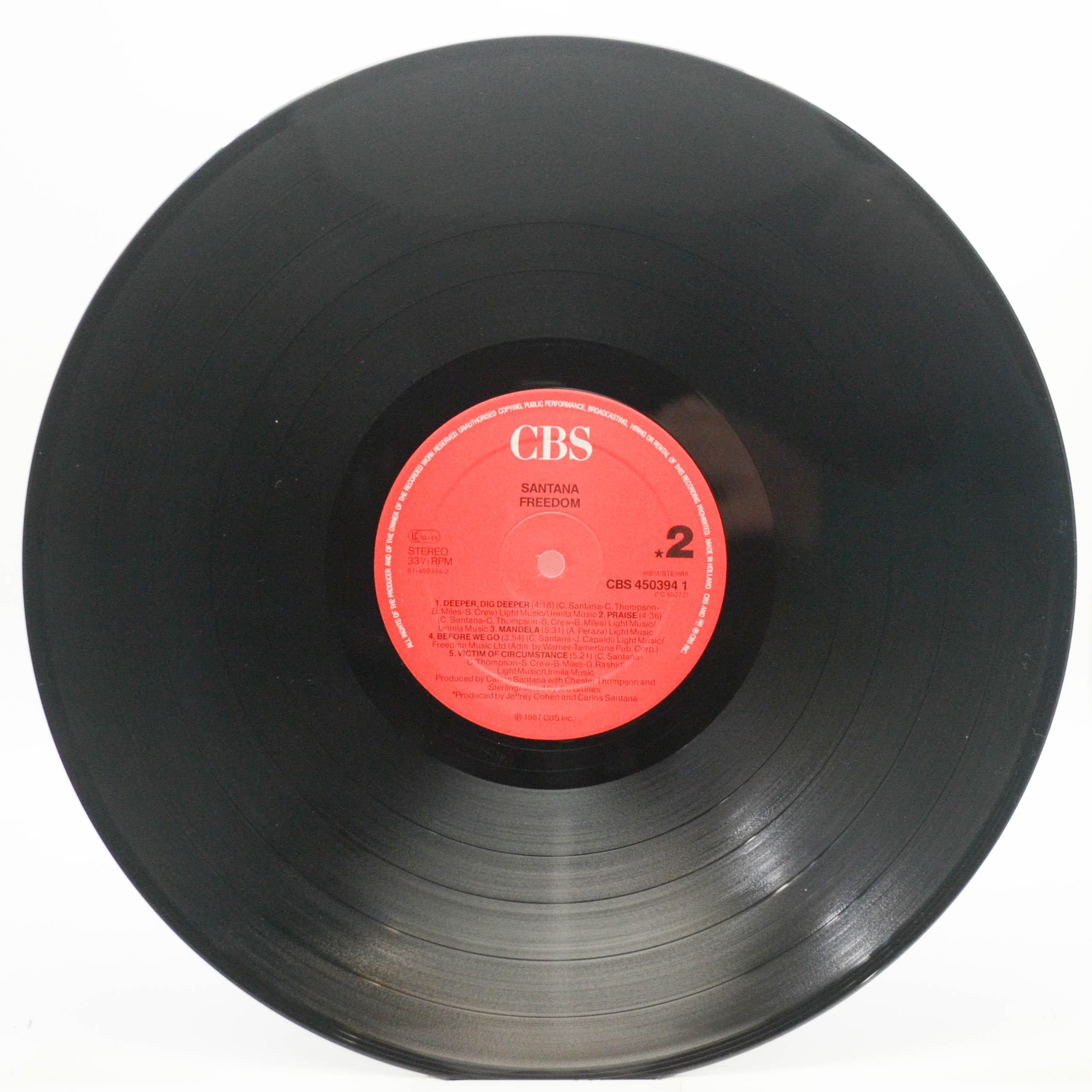 Santana — Freedom, 1987