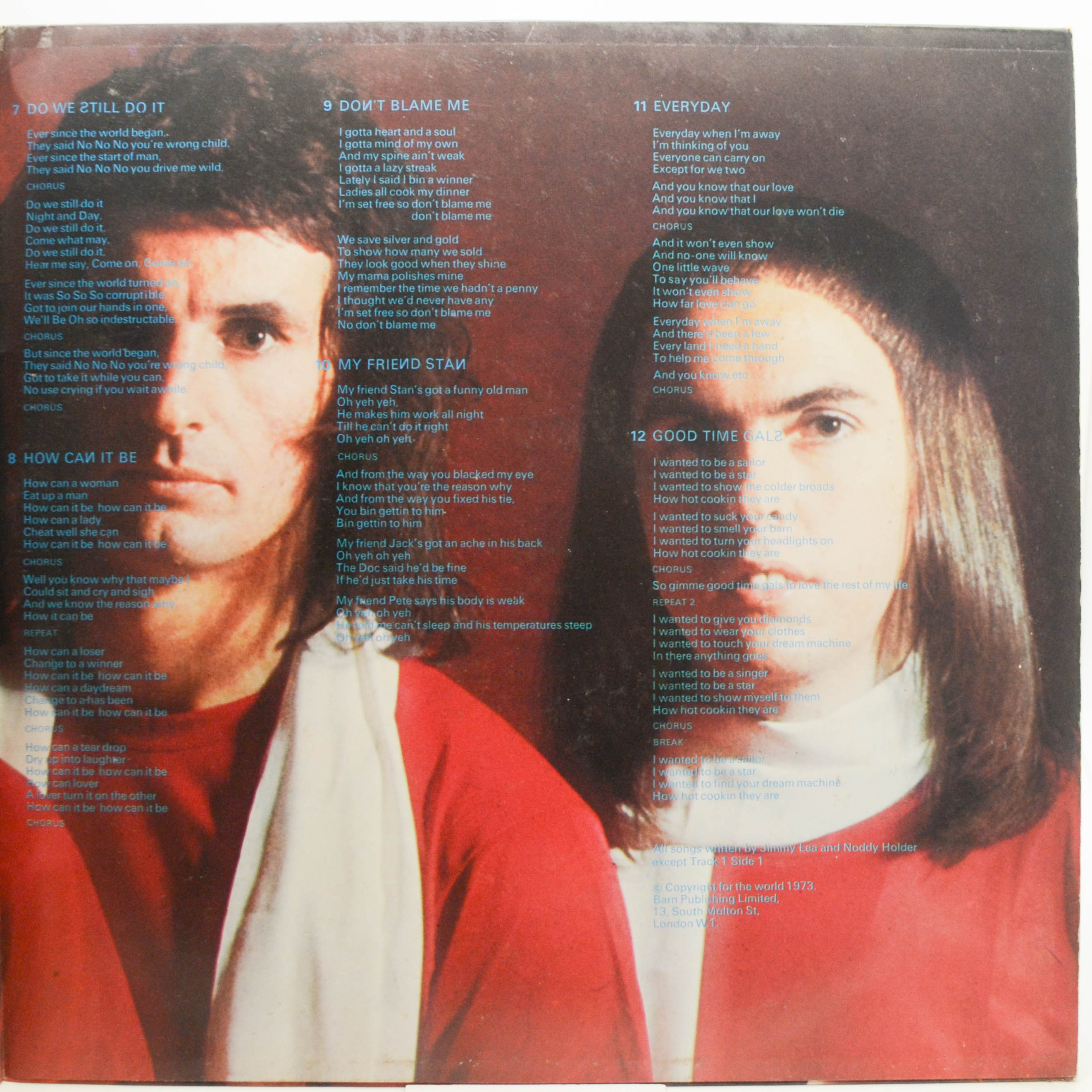 Slade — Old New Borrowed And Blue, 1974