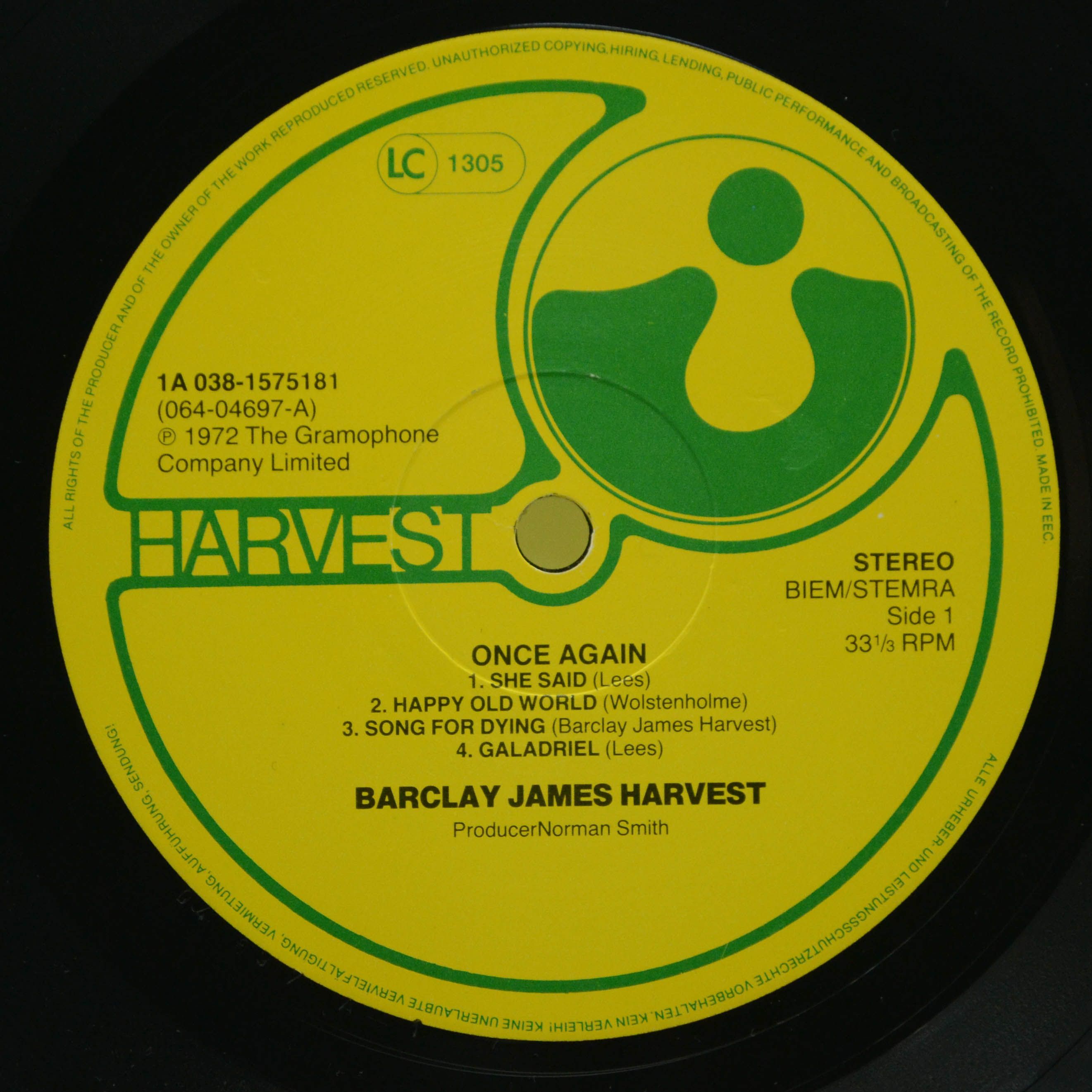 Barclay James Harvest — Once Again, 1971