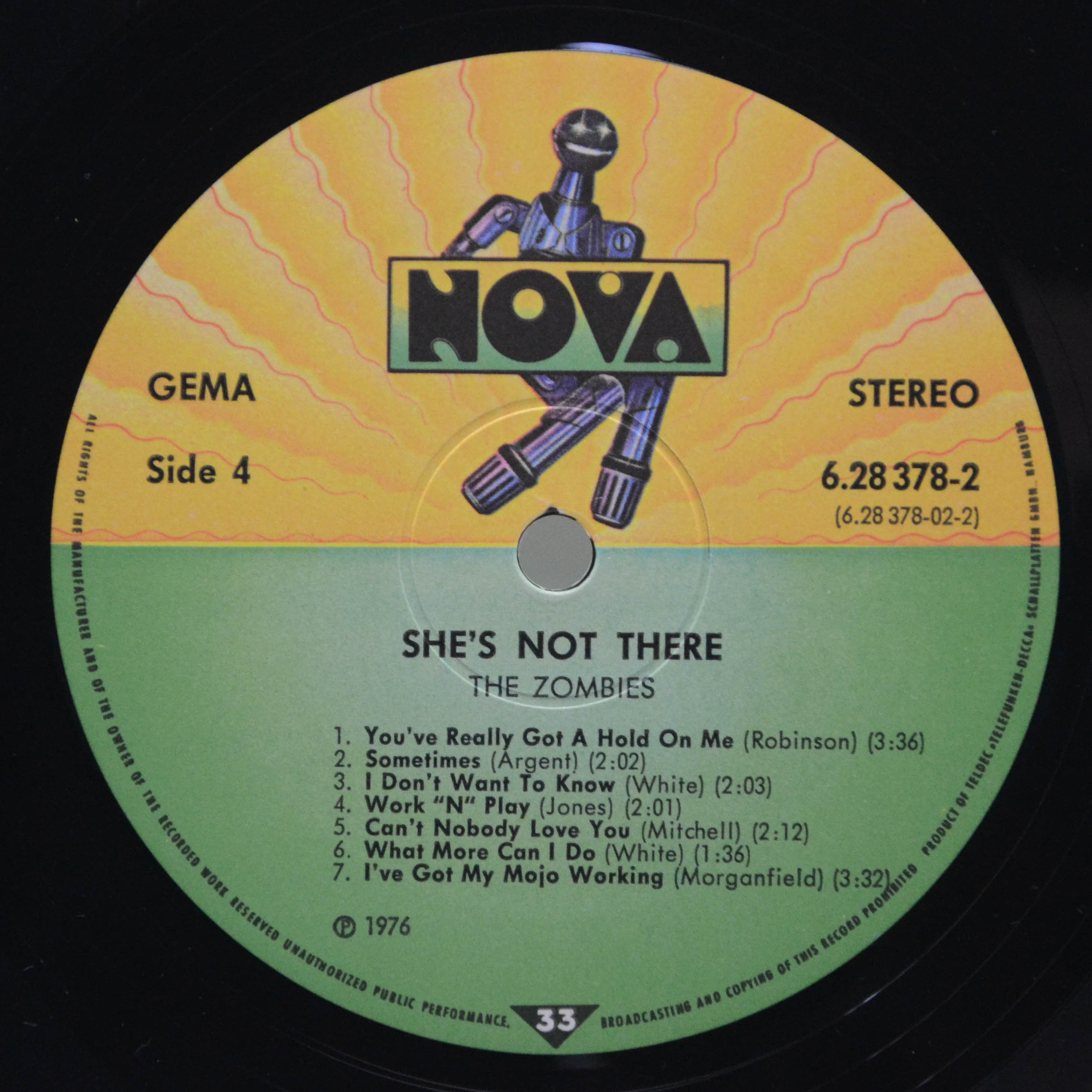 Zombies — She's Not There (2LP), 1976