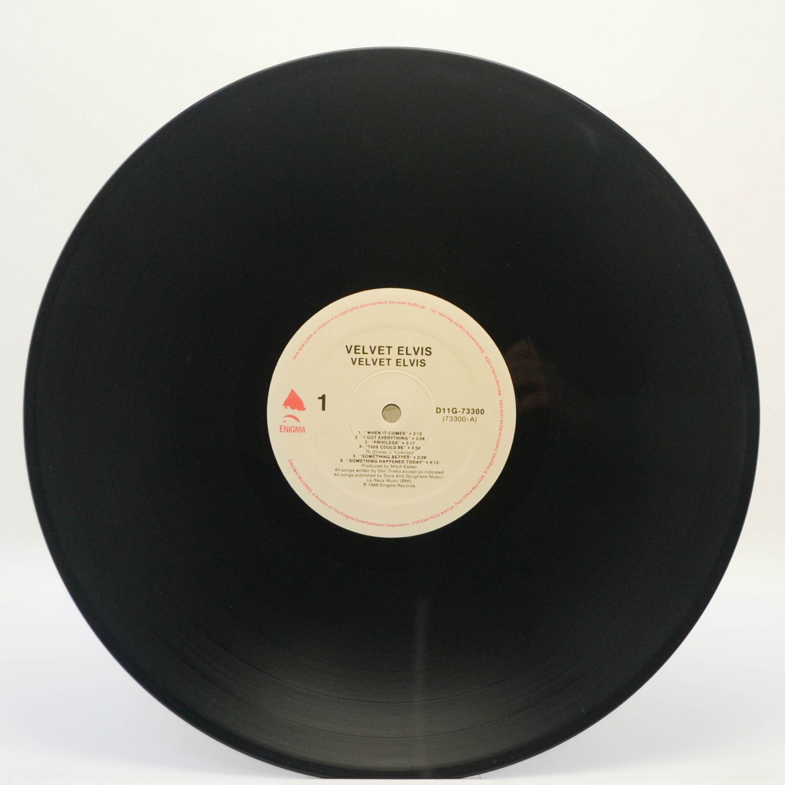 Velvet Elvis — Velvet Elvis, 1988