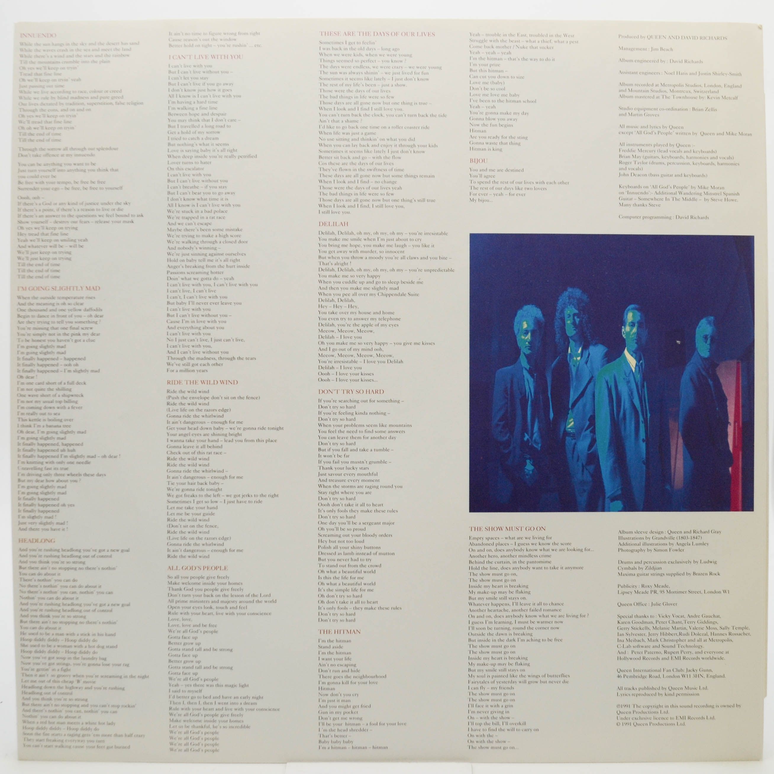 Queen — Innuendo, 1991