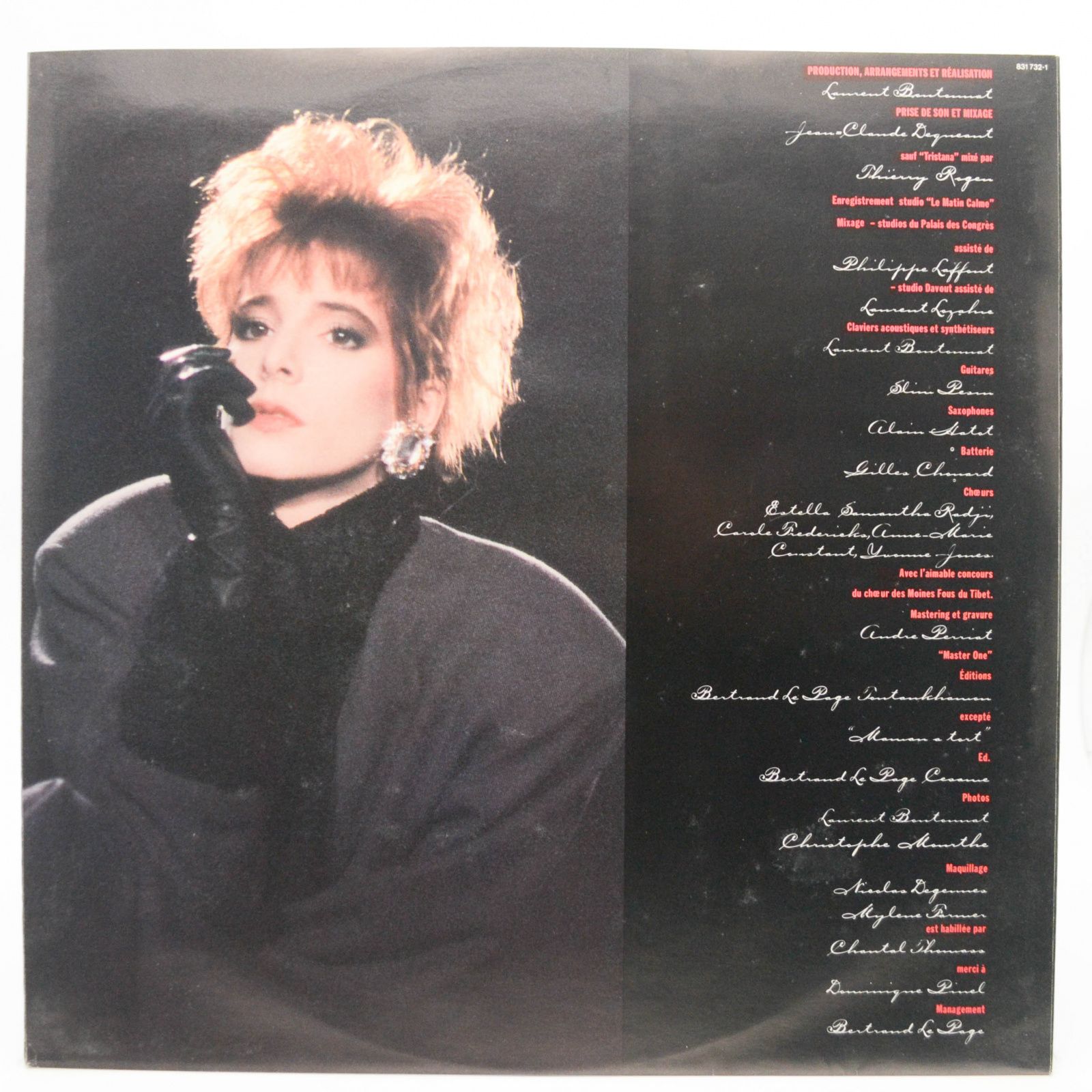 Mylène Farmer — Cendres De Lune (France), 1986