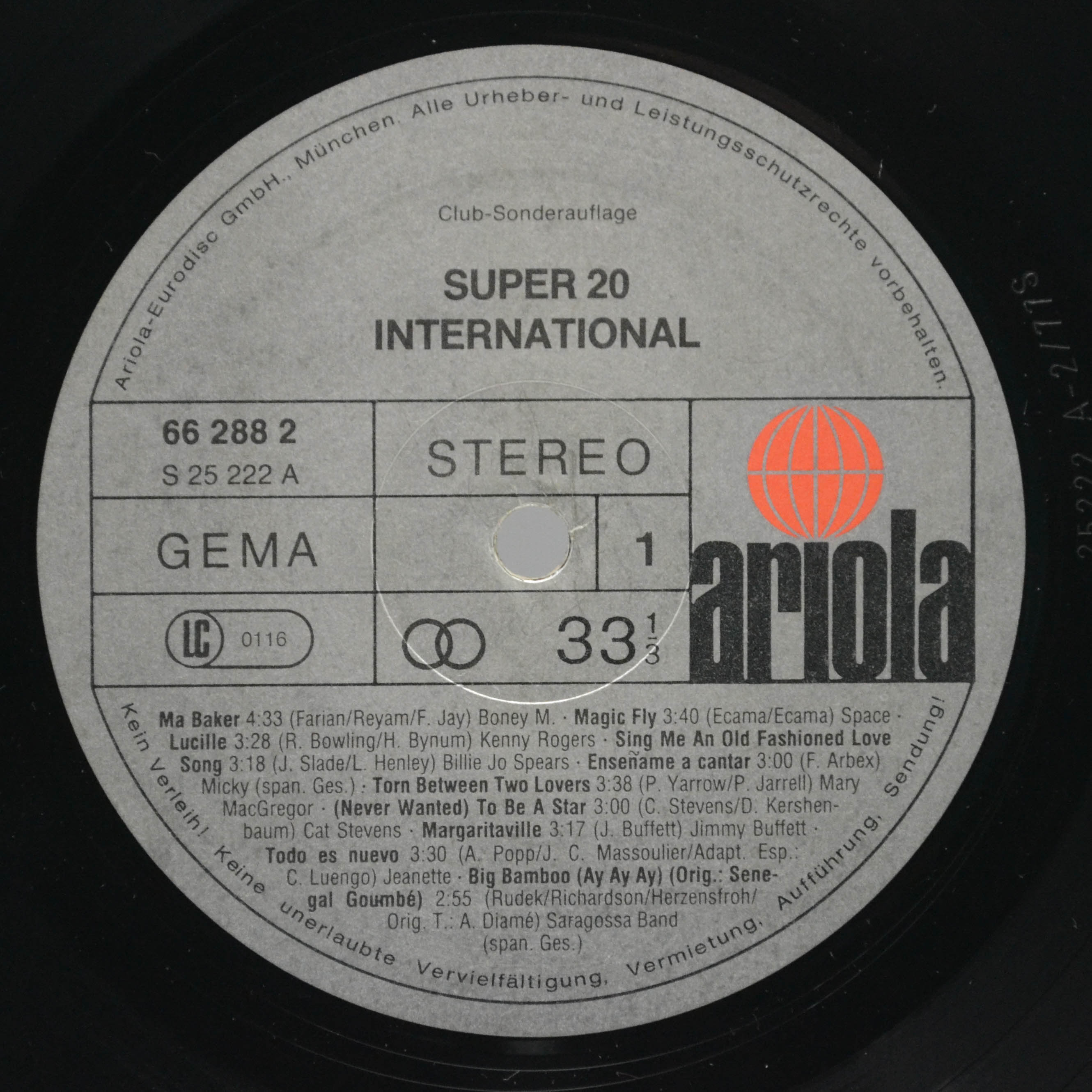 Various — Super 20 International, 1977