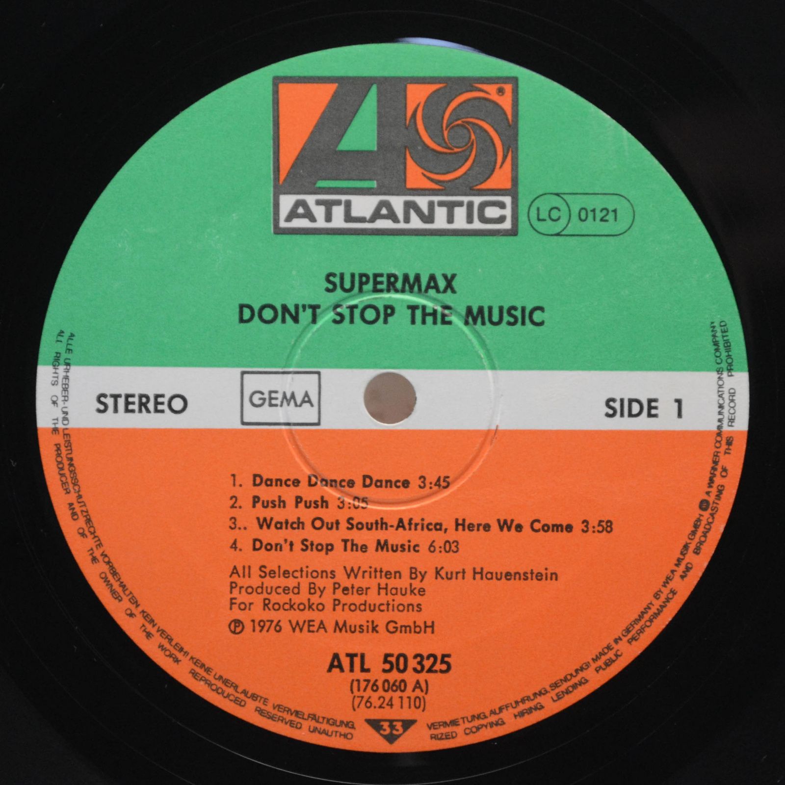 Supermax — Don't Stop The Music, 1977