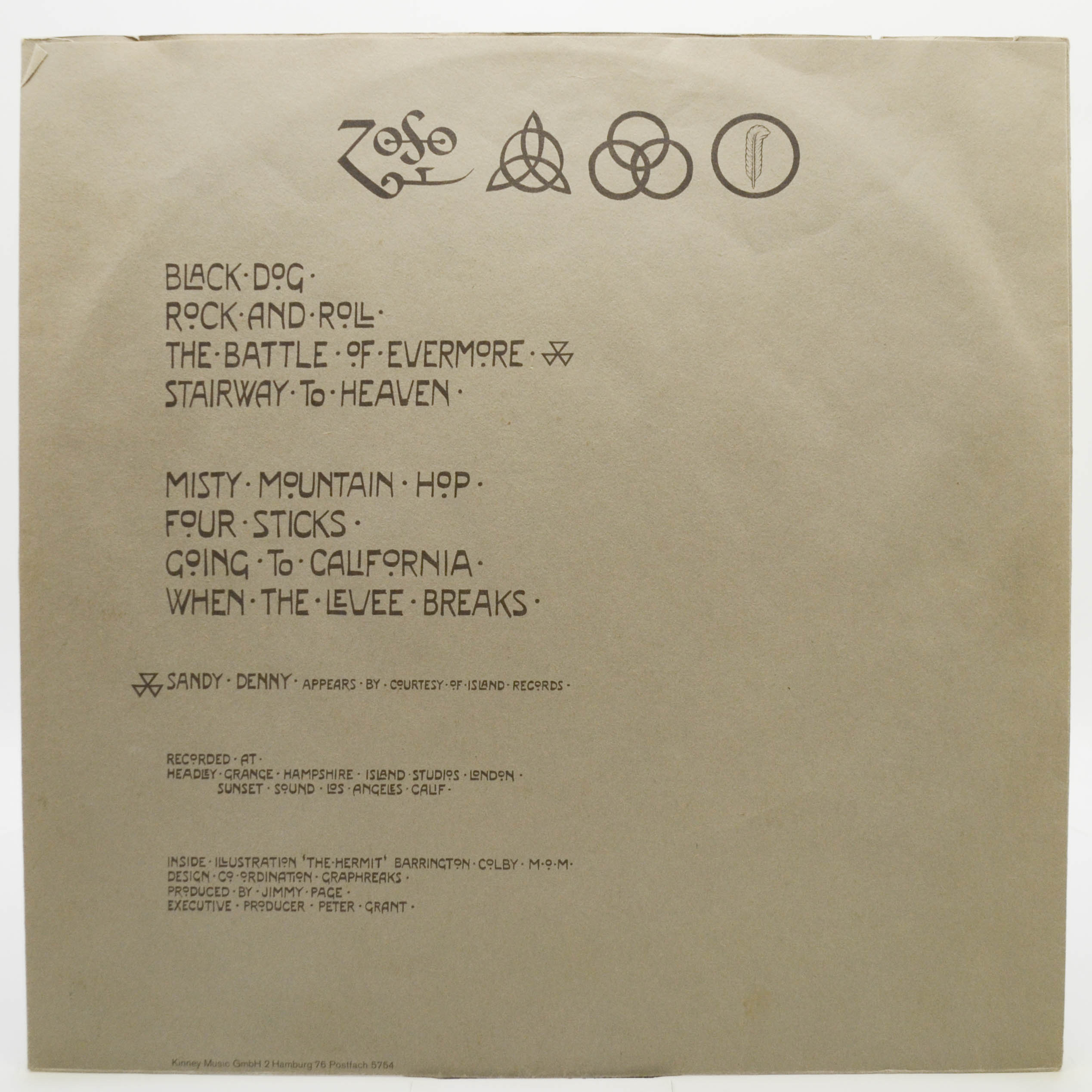 Led Zeppelin — Untitled, 1971