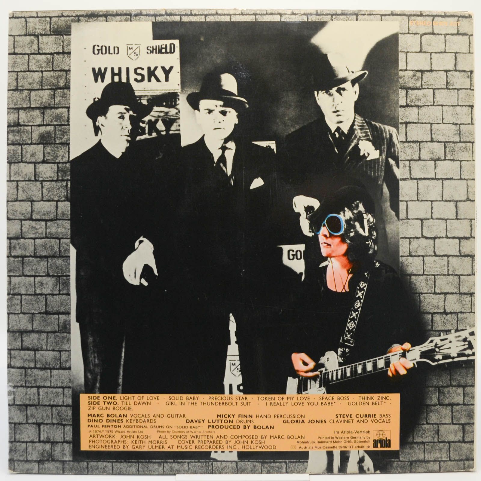 T. Rex — Bolan's Zip Gun, 1975