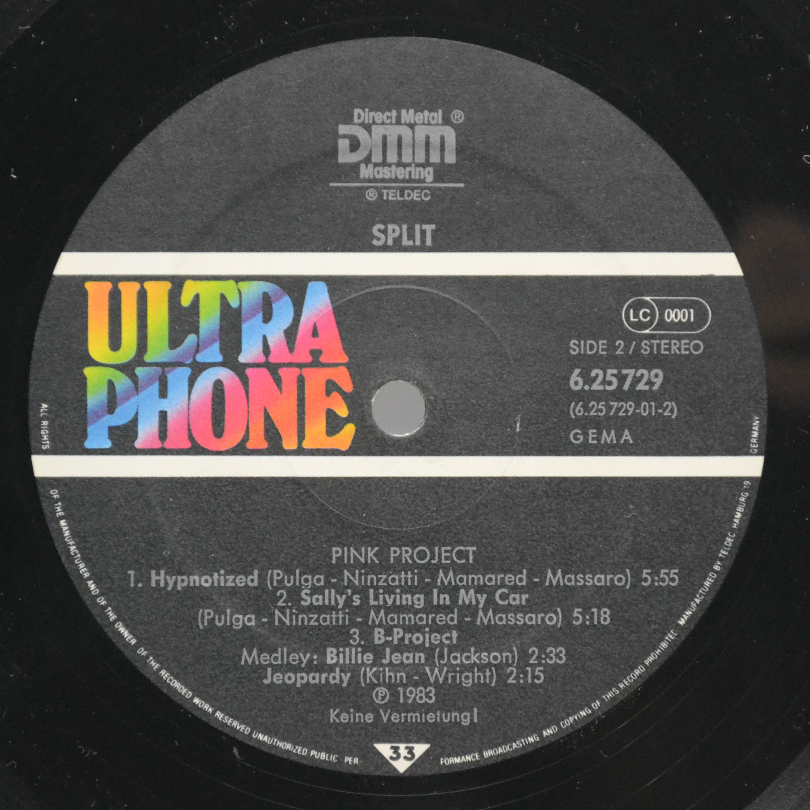 Pink Project — Split, 1983