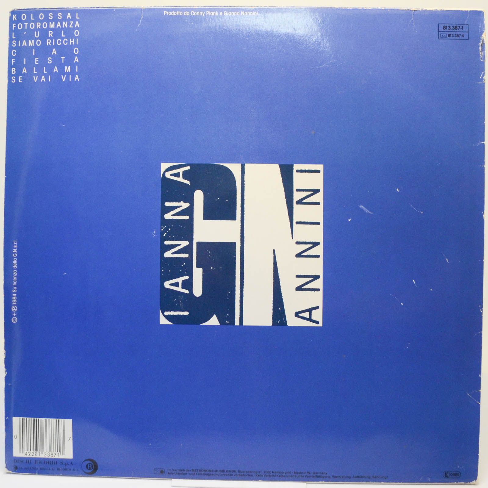 Gianna Nannini — Puzzle, 1984