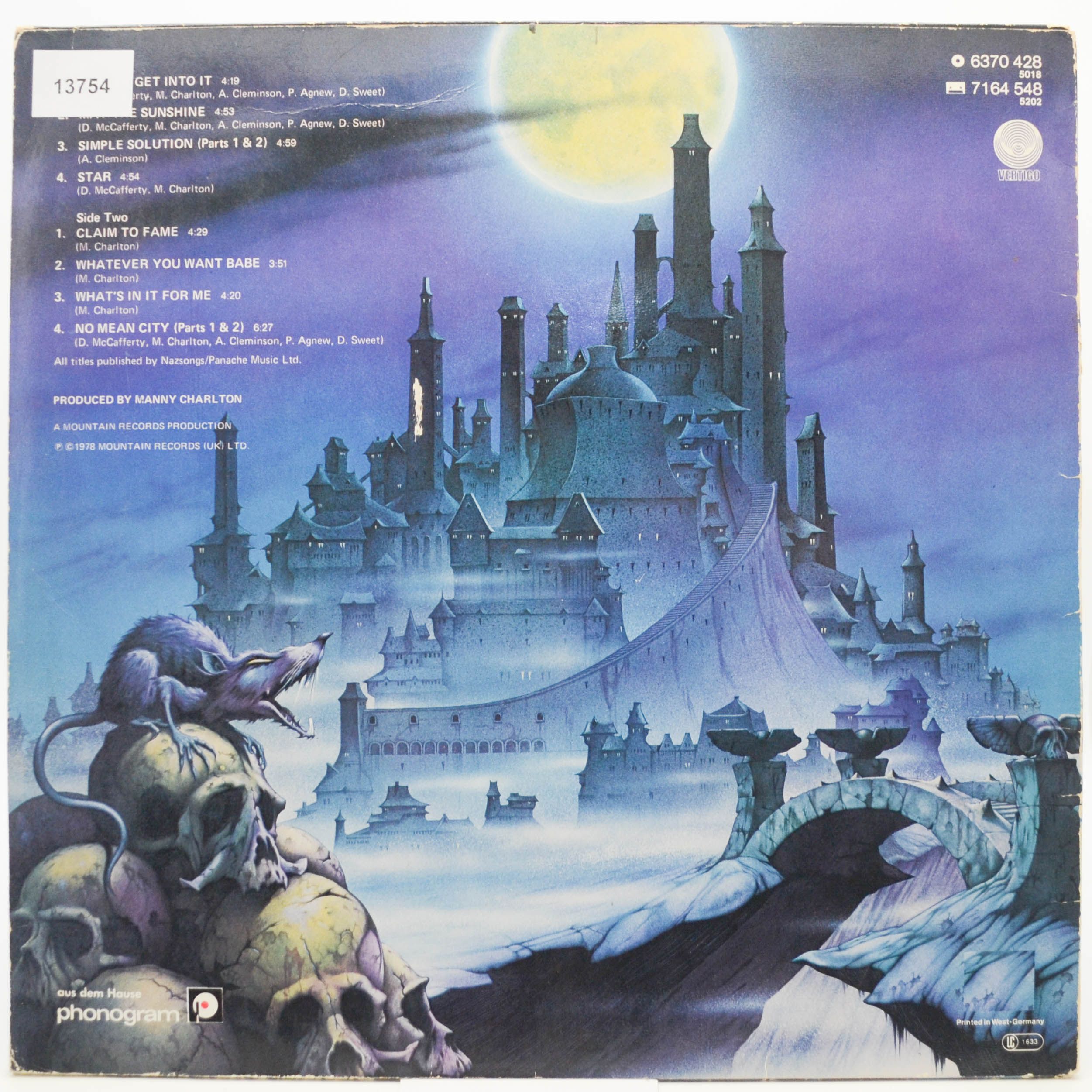 Nazareth — No Mean City, 1979