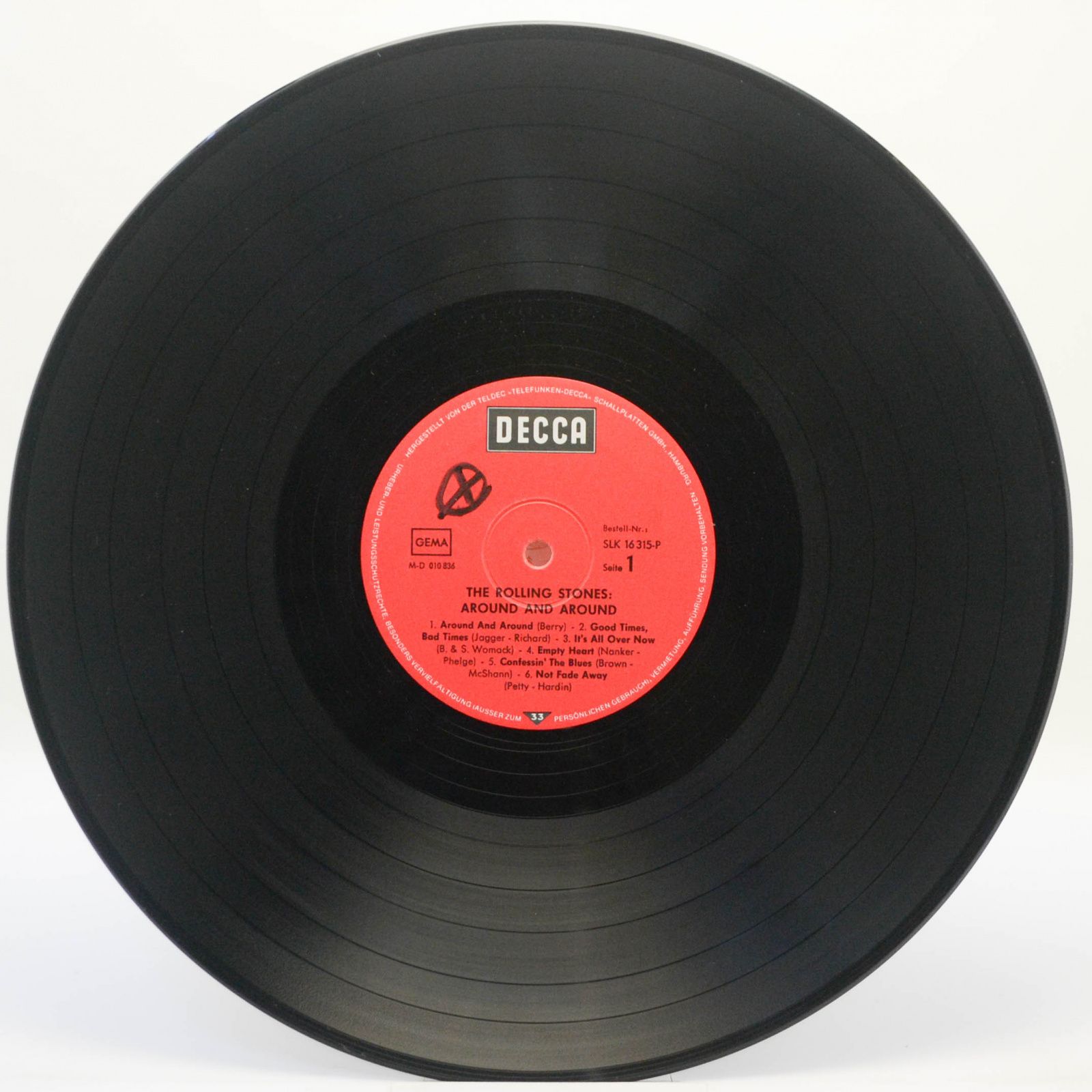 Rolling Stones — Around And Around, 1970