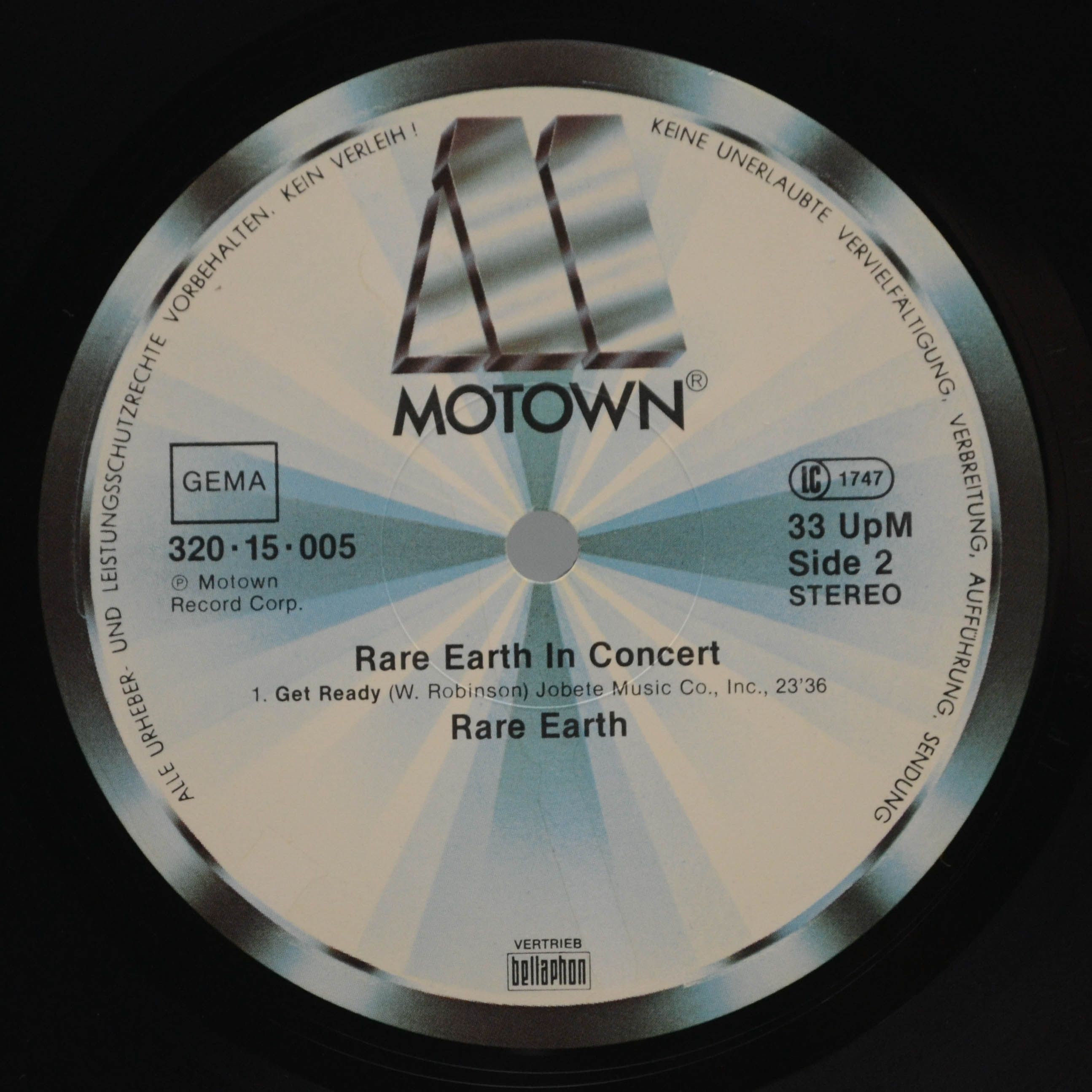 Rare Earth — Rare Earth In Concert (2LP), 1971
