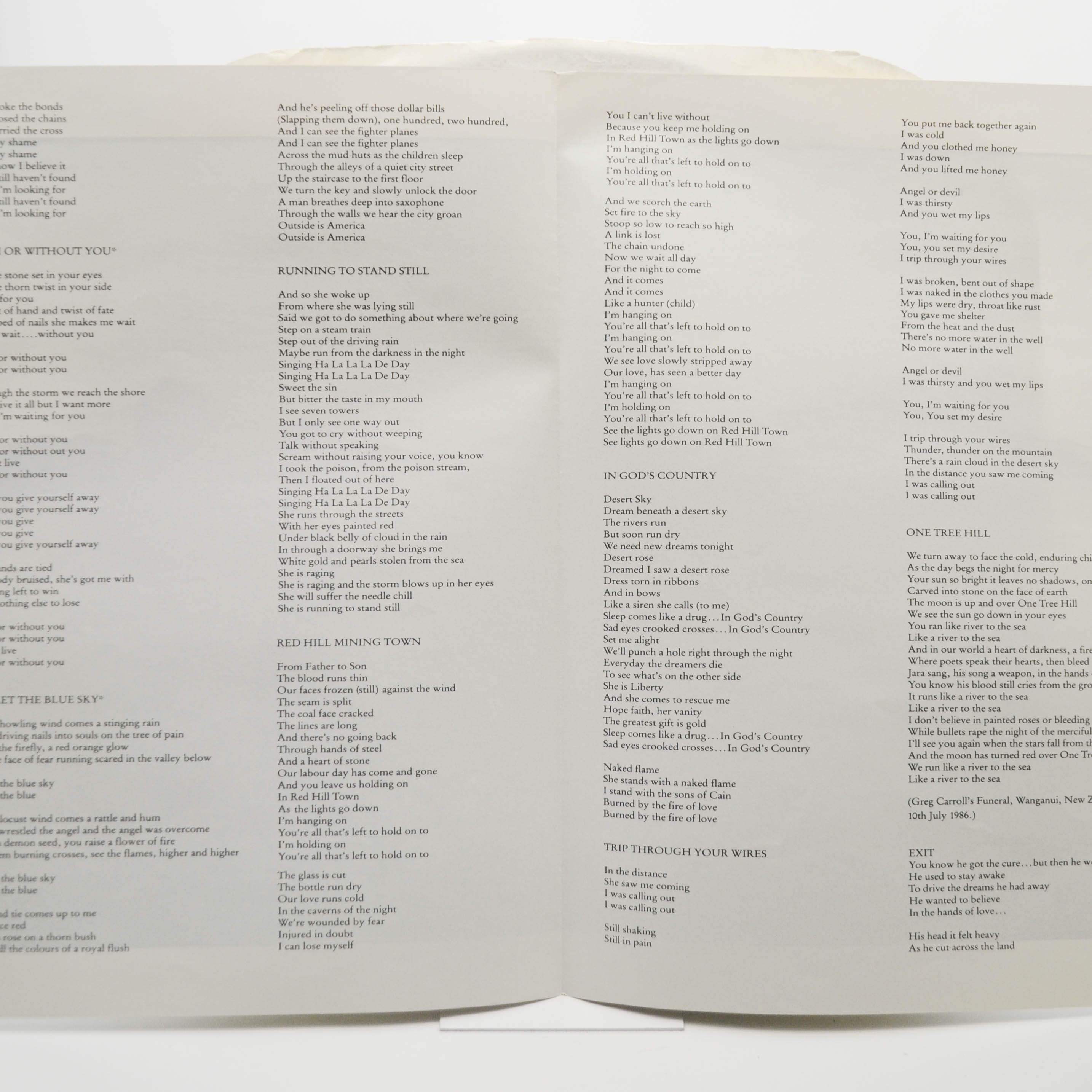 U2 — The Joshua Tree (USA), 1987