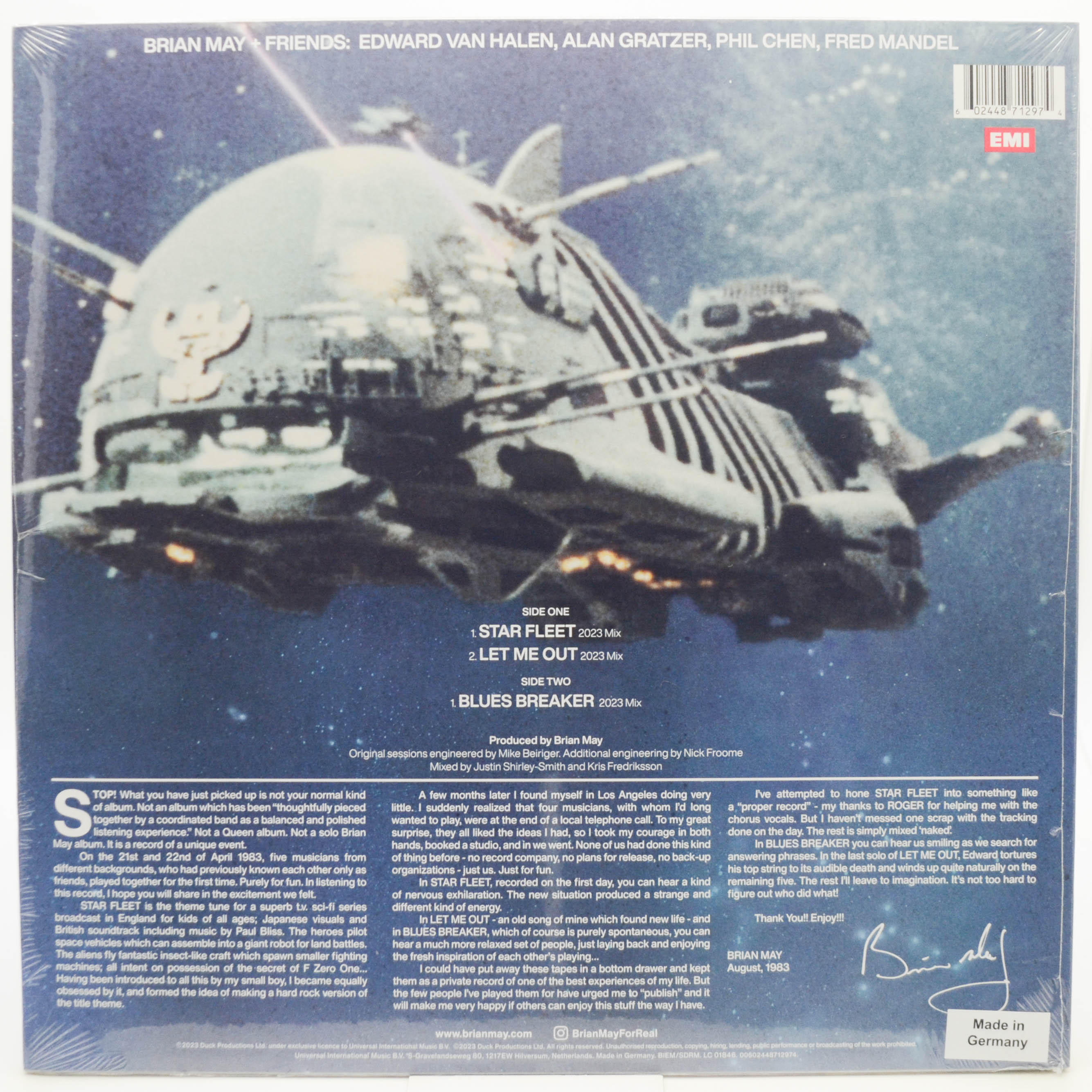 Brian May + Friends — Star Fleet Project, 1983